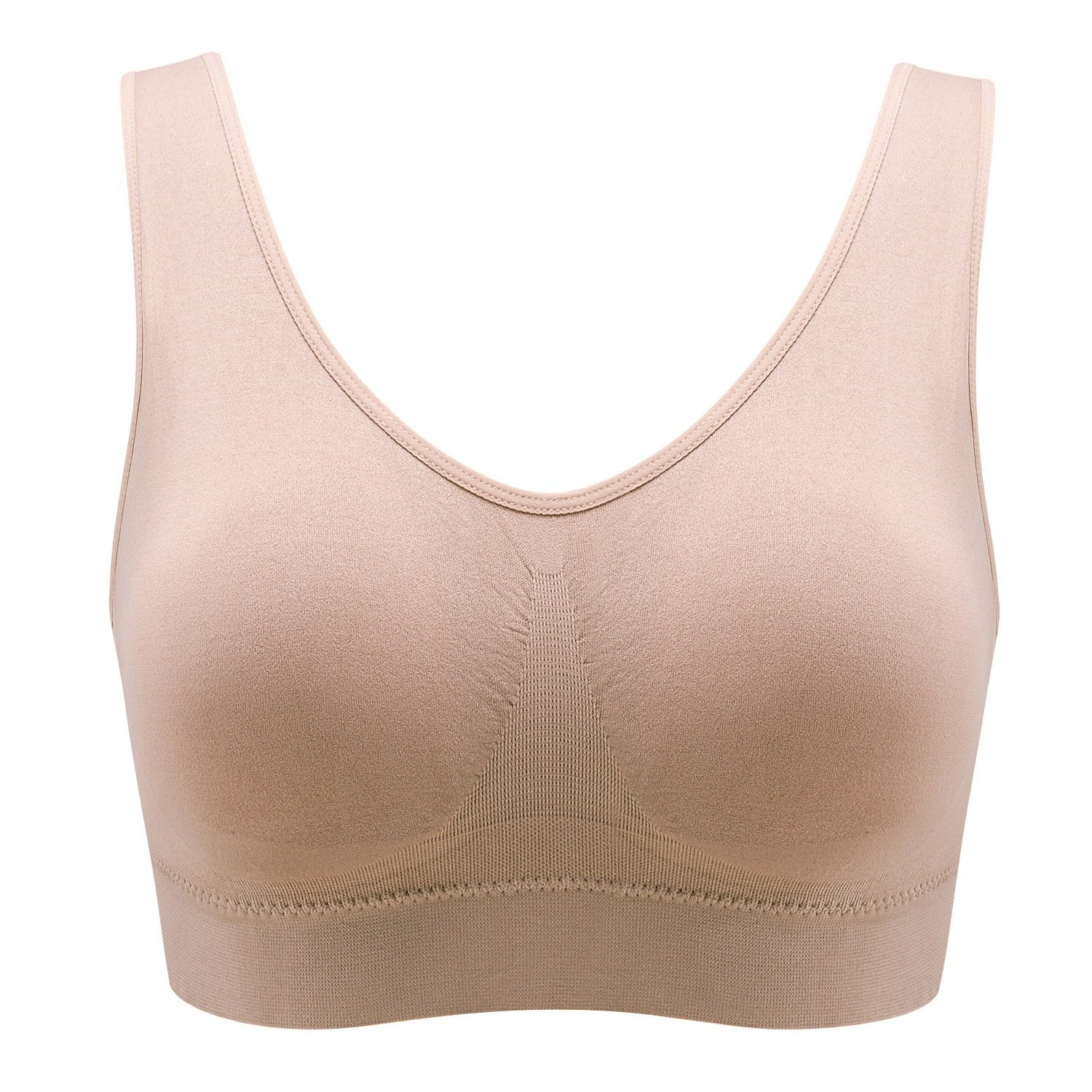 Plus Size Wireless Bra Comfortable Breathable Stretchy - Temu Sweden