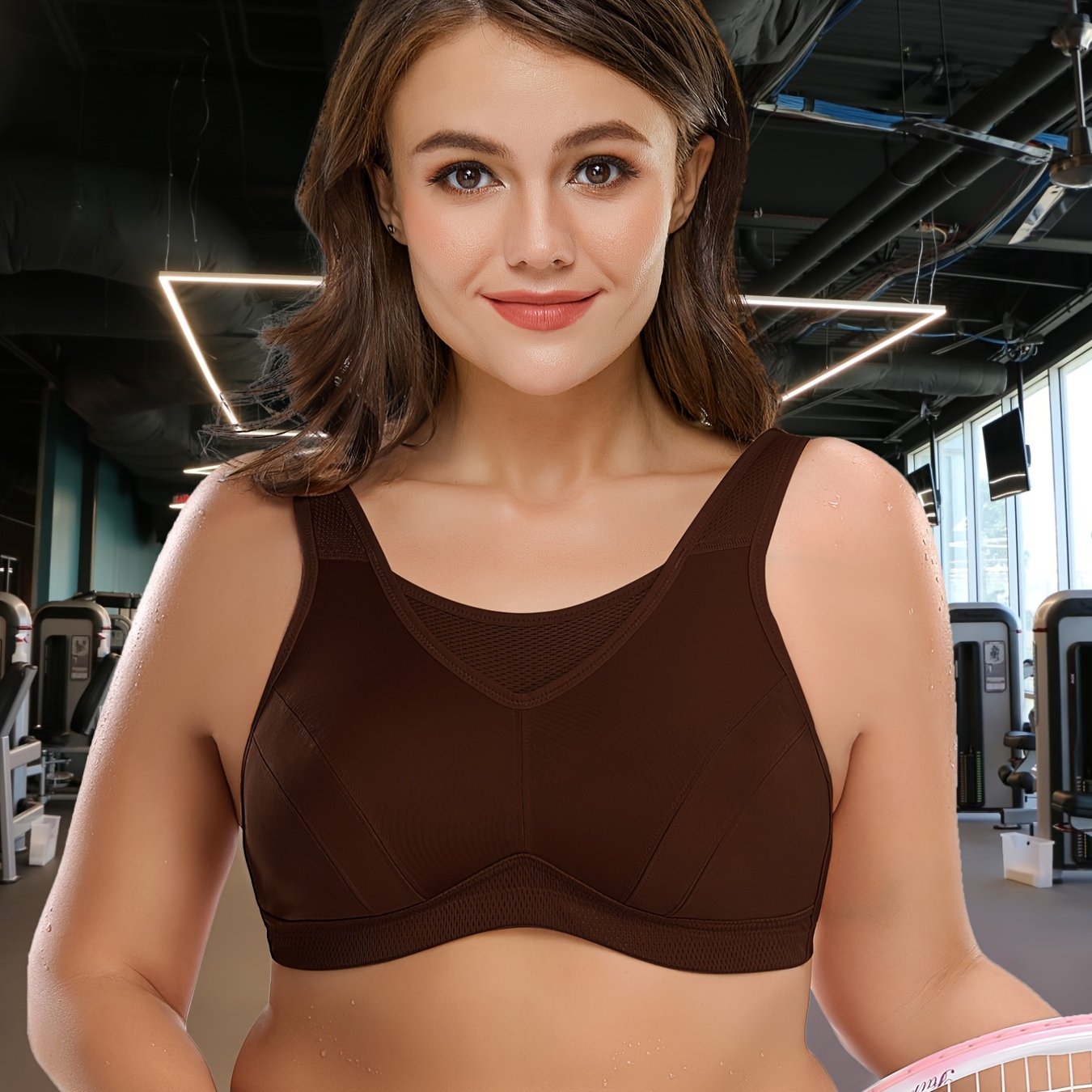 High Impact Bounce Control Crop Top For Women Plus Size XXXL Female Fitness  Bra With Padded Support For Running, Yoga, And Sports 2018 Fashion From  Yuanmu23, $16.3