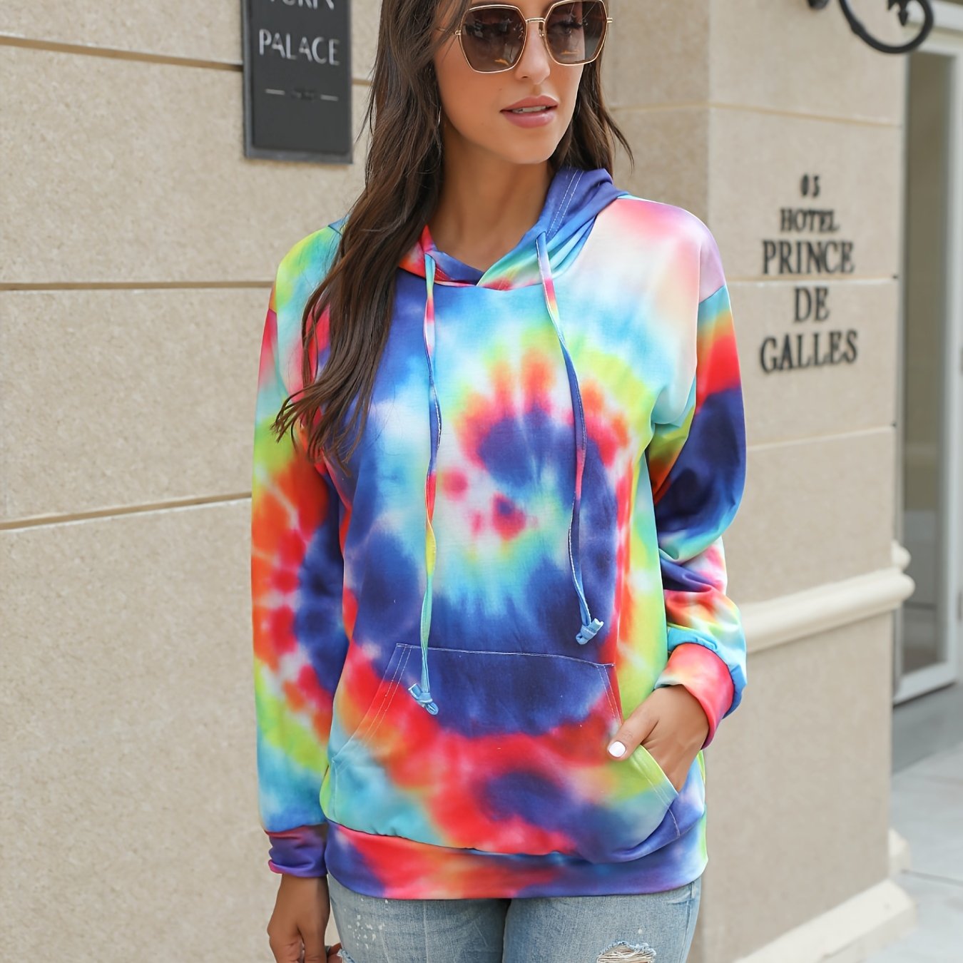 Palace tie dye outlet hoodie