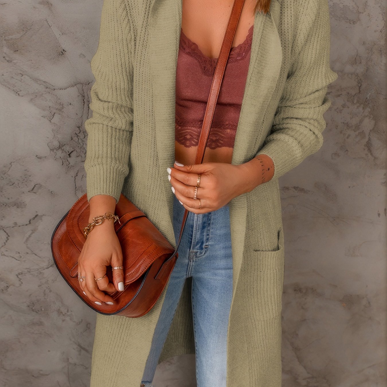 Hooded pocket shop open cardigan