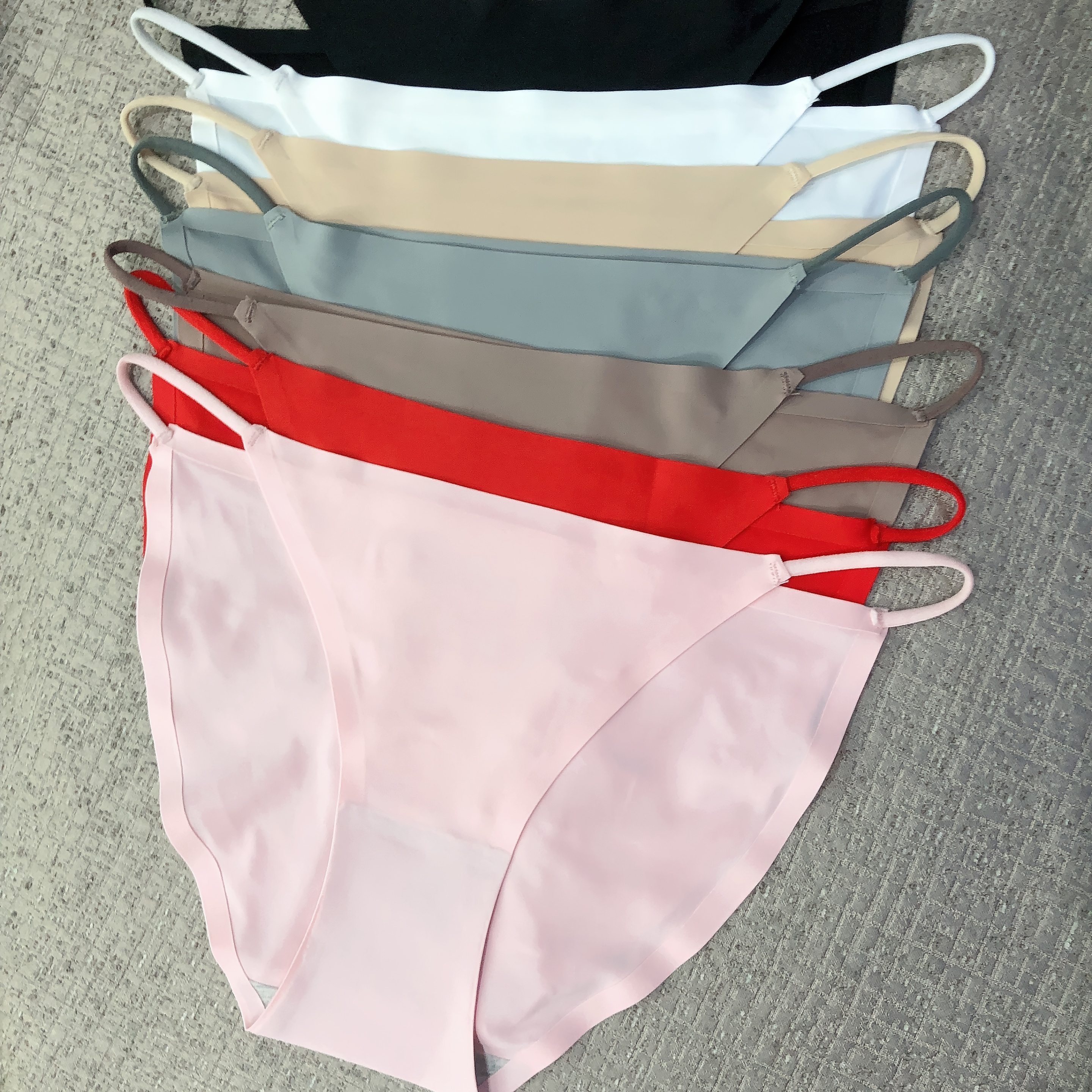 Simple Low String Bikini Panty Seamless Thin Strappy - Temu
