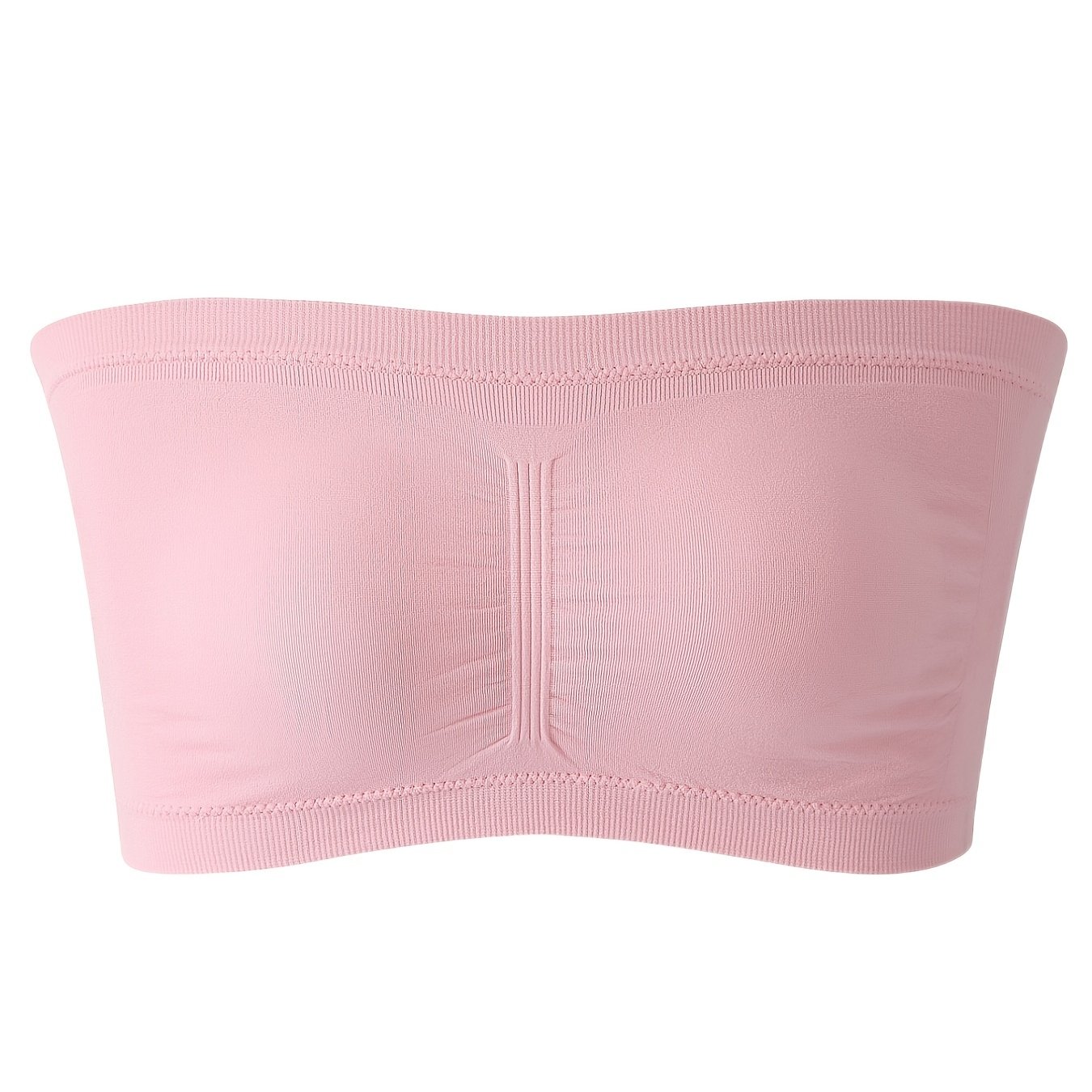 Small Pleats Strapless Wrap Chest Bras Cozy Casual Invisible