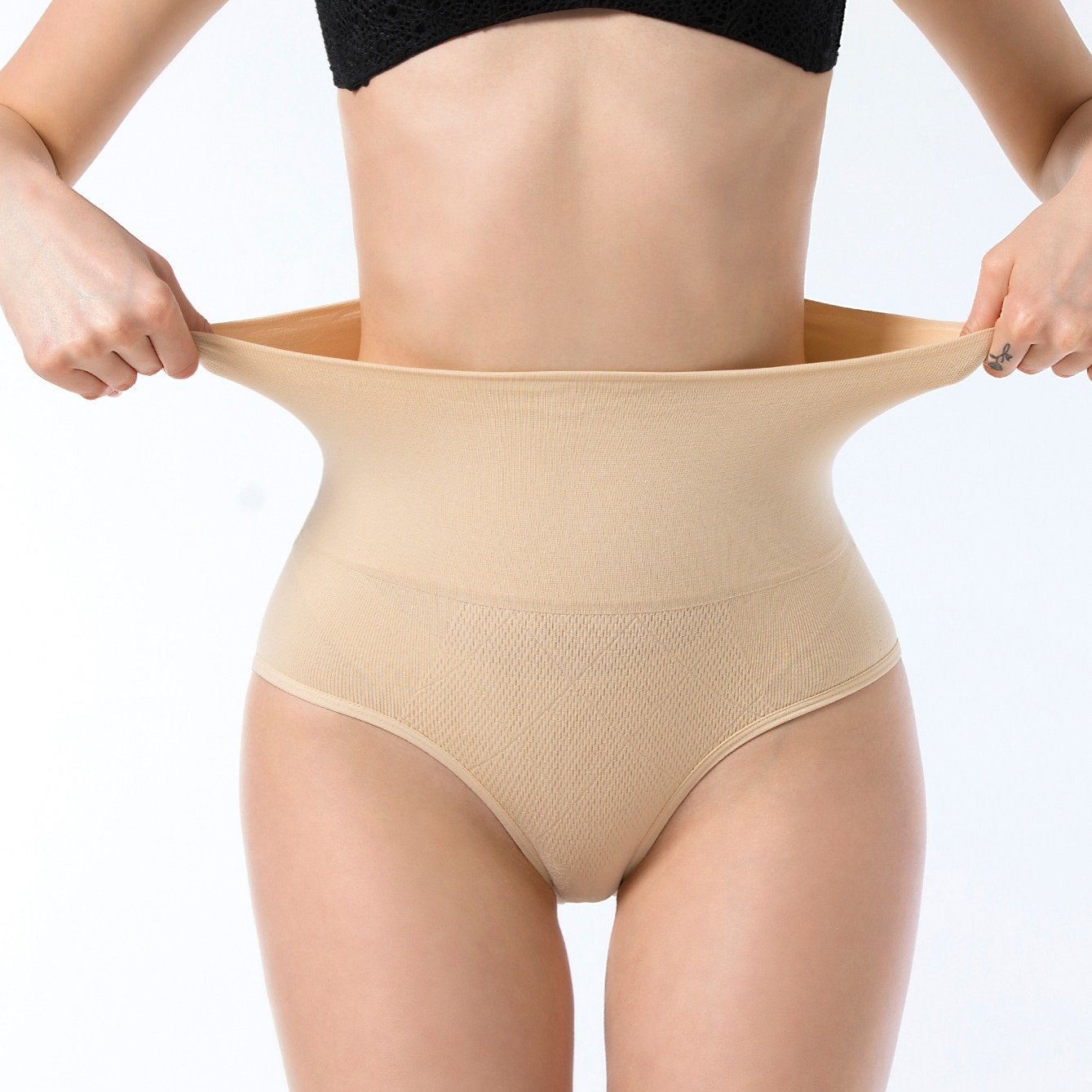 DREAM SLIM Women's High-Waist Seamless Body Shaper Briefs Tummy Control  Panty Butt Lifter Shapewear Slim Waist Trainer (Black, Small) : :  Clothing, Shoes & Accessories