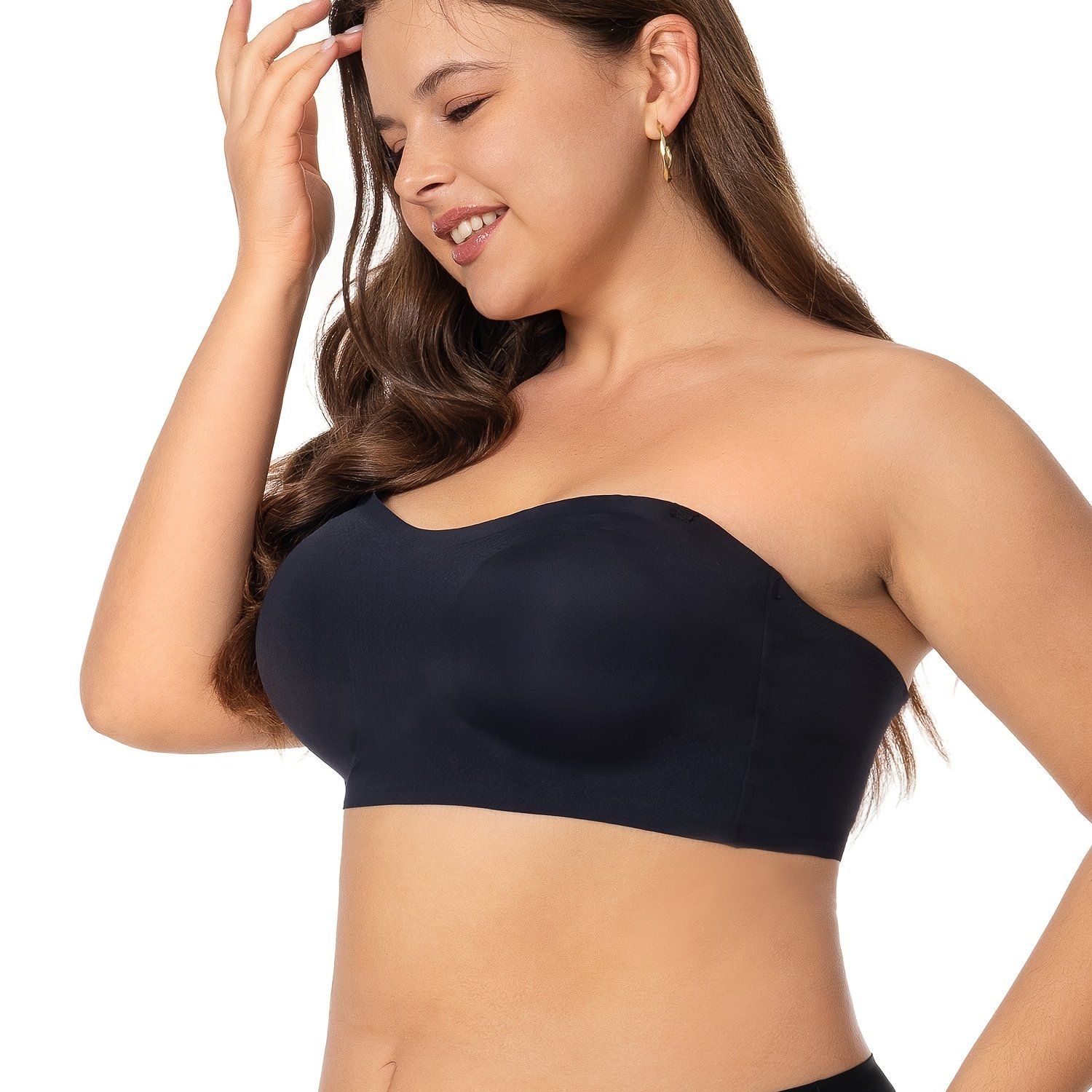 Strapless Bras Plus Size, Plus Size Seamless Bra