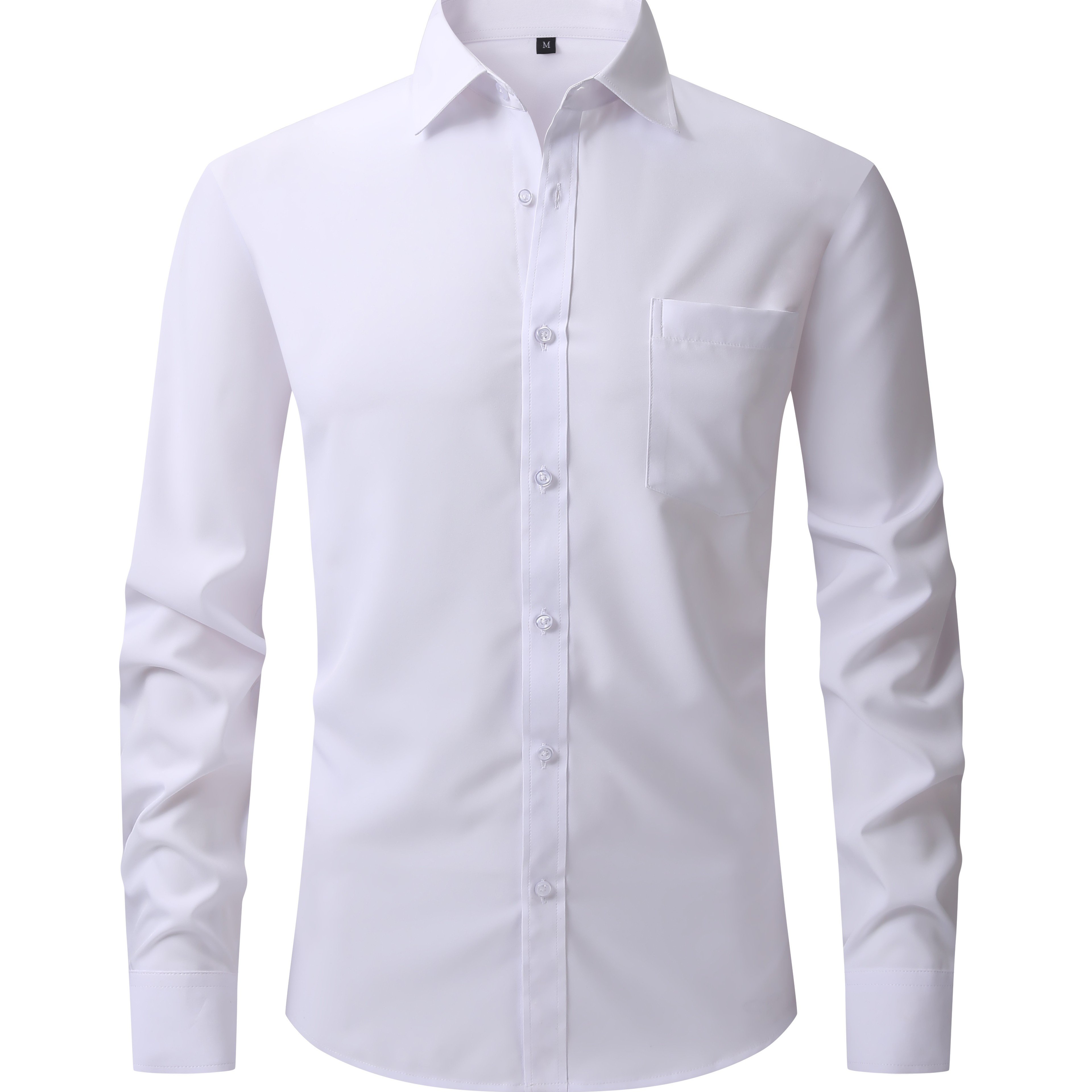 Men's Basic Button Down Fit Lapel Dress Shirt | Shop Now For Limited ...