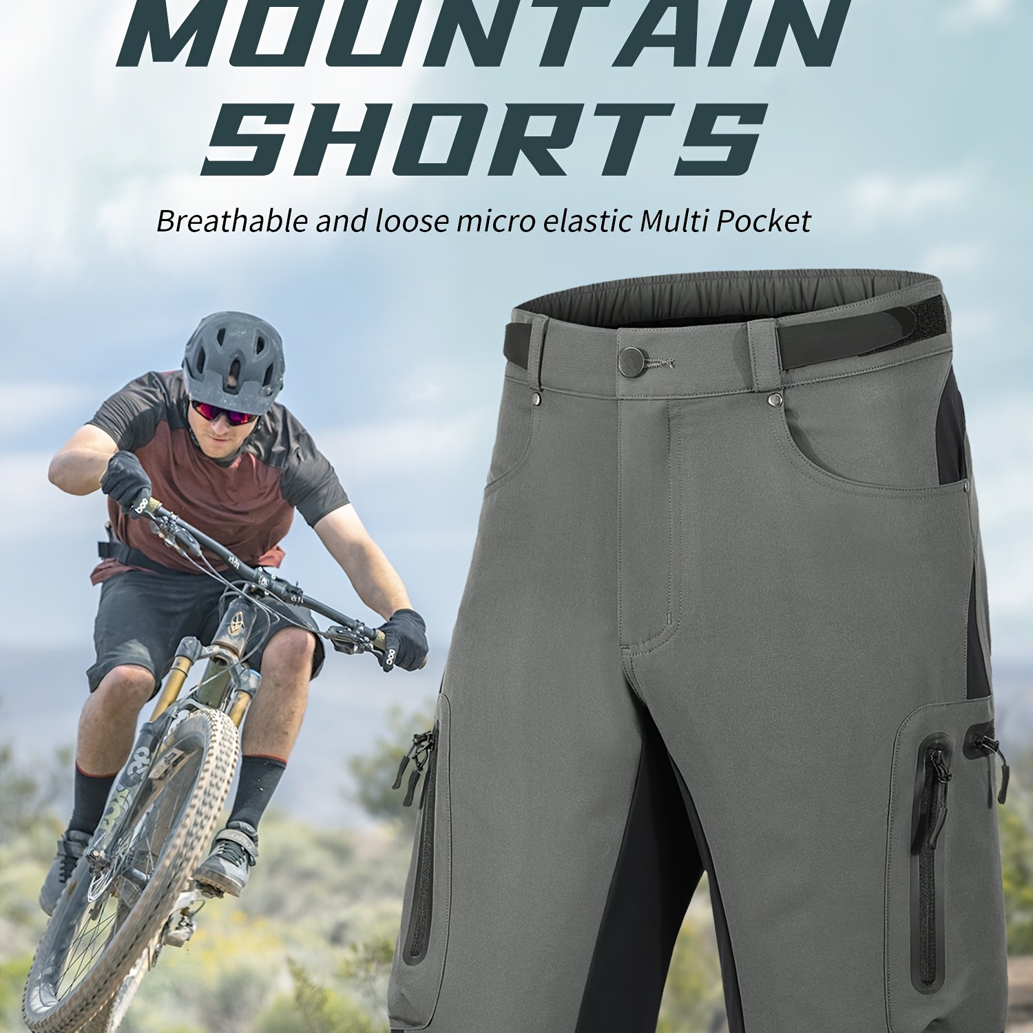 Men's Muti pocket Hiking Cargo Shorts Lightweight Quick Dry - Temu