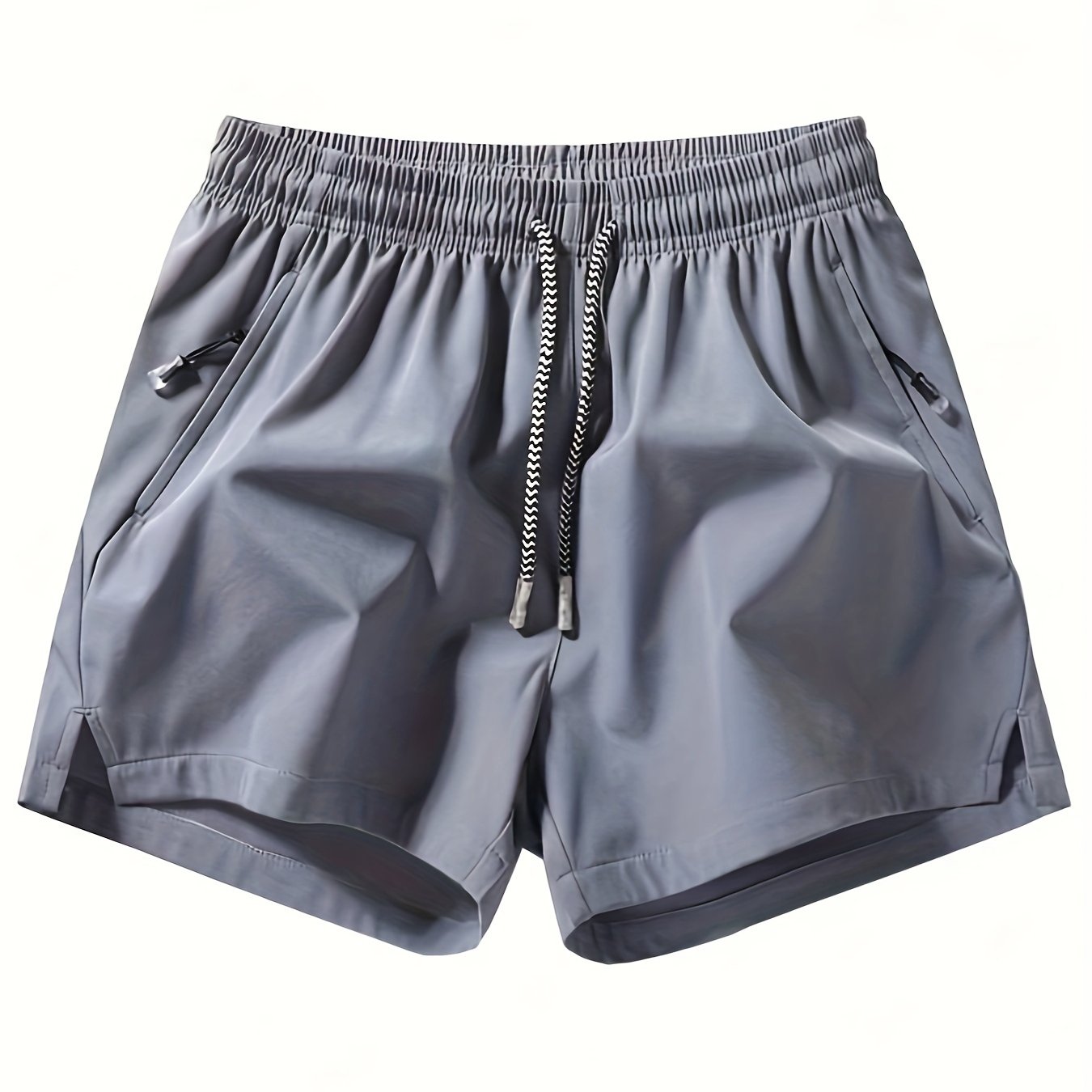 Hommes Sport Short de Planche Poches Cordon Fermeture Éclair Musculation G  *