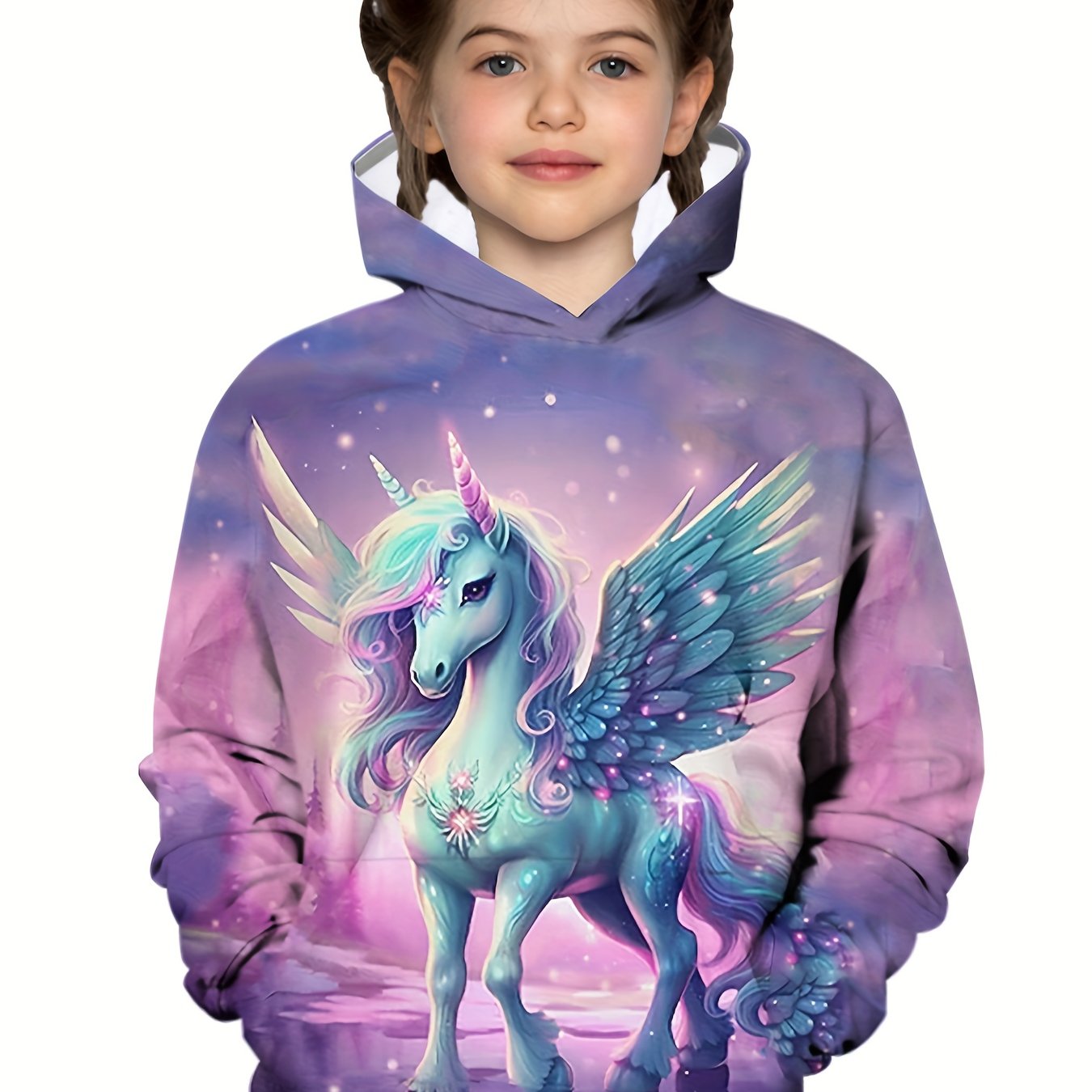 fall adorable pony 3d print thick hoodie Temu