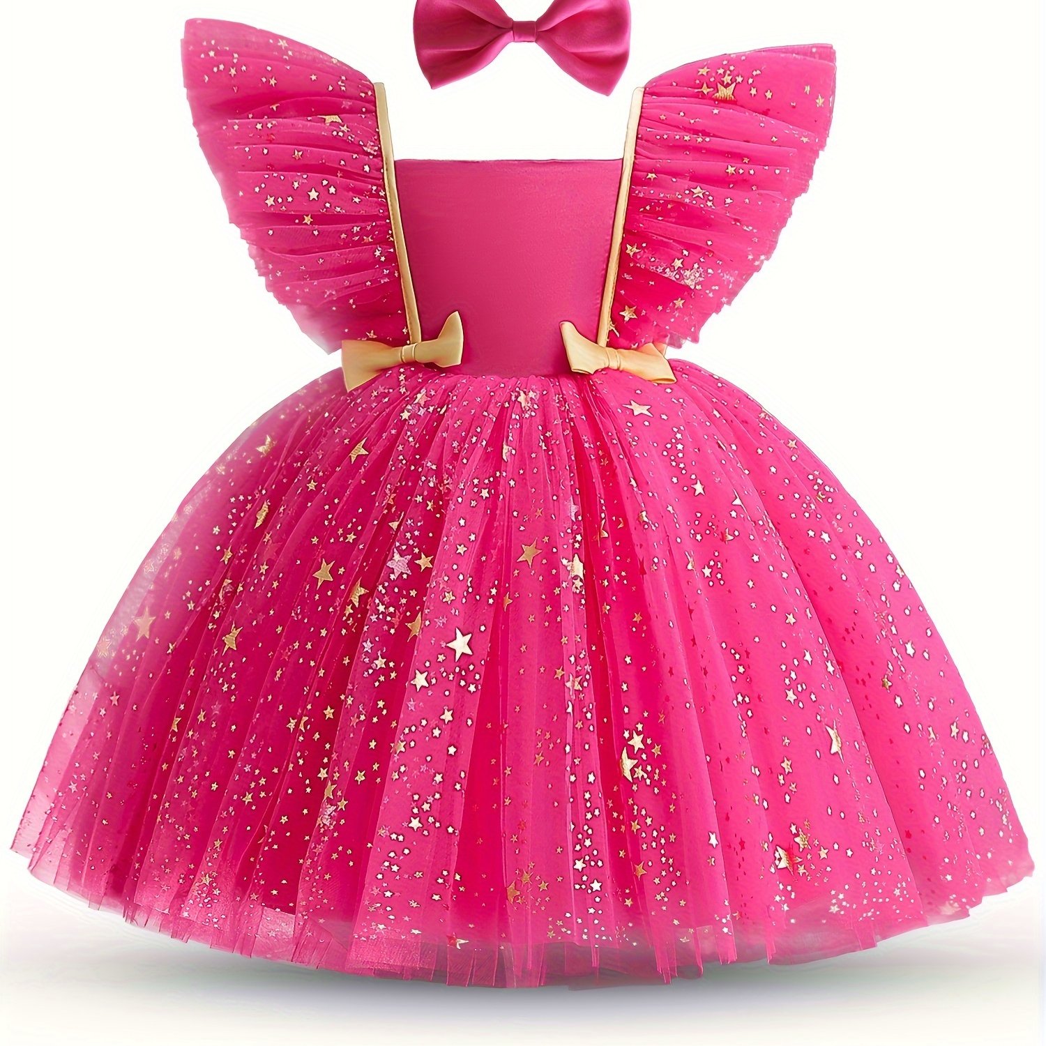 Abiti Da Ragazza Vestito Da Principessa Bambina Nata Vestito Da Primo  Compleanno Bambina Tutu Con Paillettes Arcobaleno Costume Da Bambino Da  10,71 €