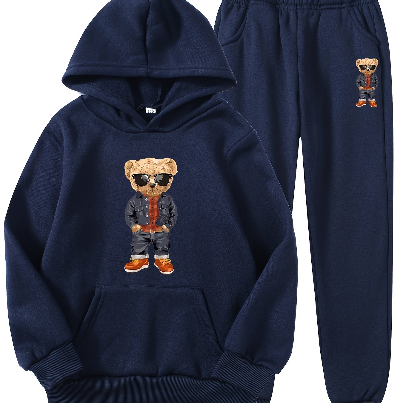 NWT Polo Ralph Lauren Polo Bear Hoodie orders W Sweatpants Suit Medium