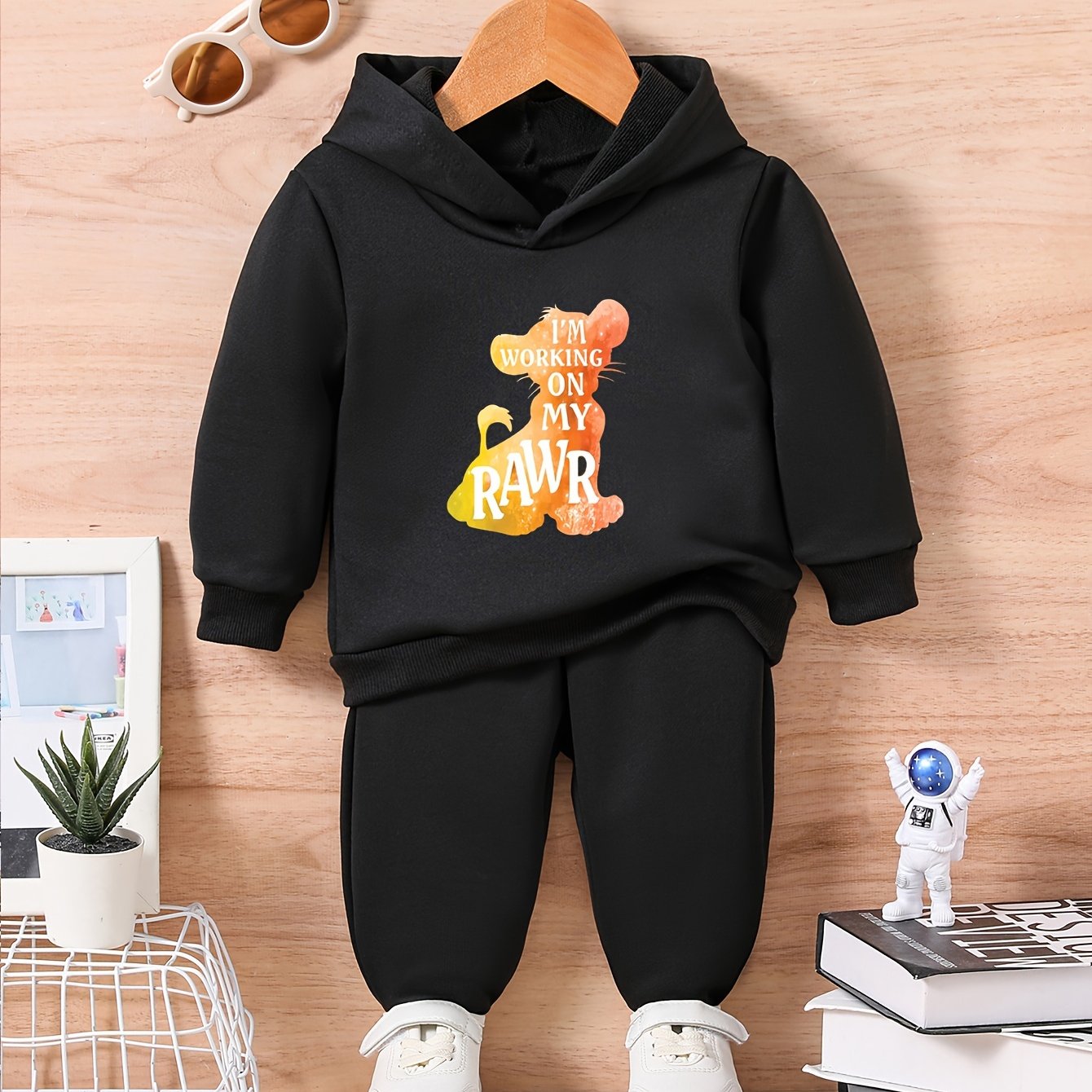 Infant Baby Girls Fashionable Hooded Pullover Long Sleeve - Temu