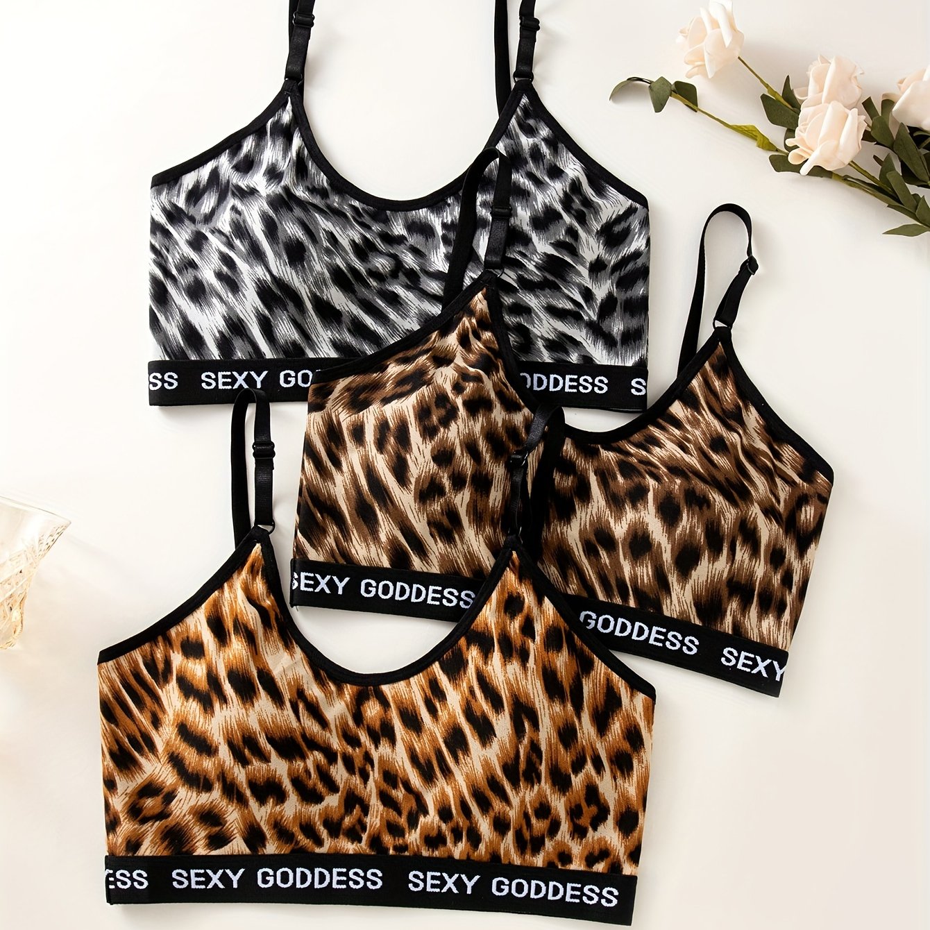 Zebra Leopard Print Briefs Comfy Breathable Cut Intimates - Temu Canada