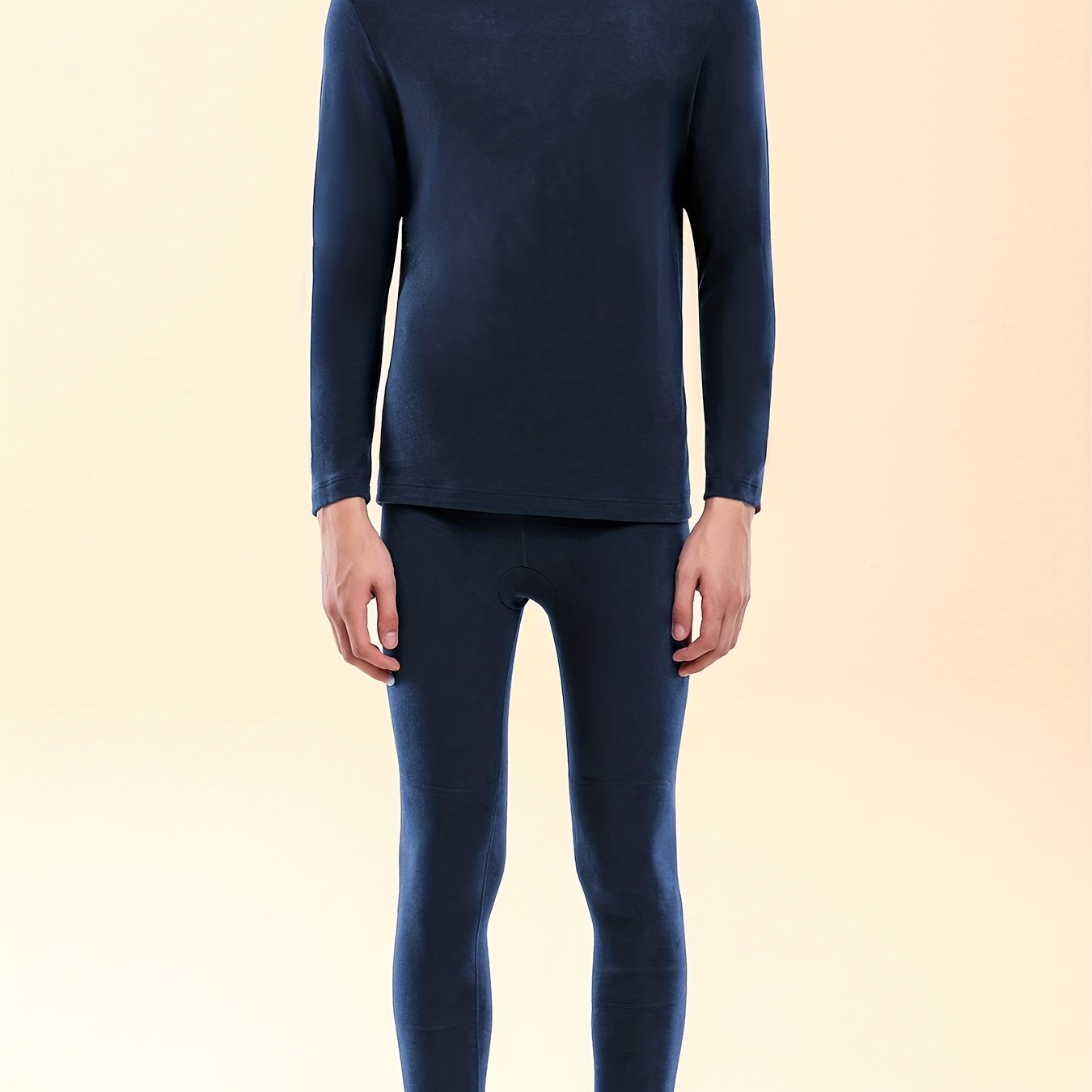 Men's Thermal Underwear Set Long Johns Tops Bottom Pants - Temu Canada
