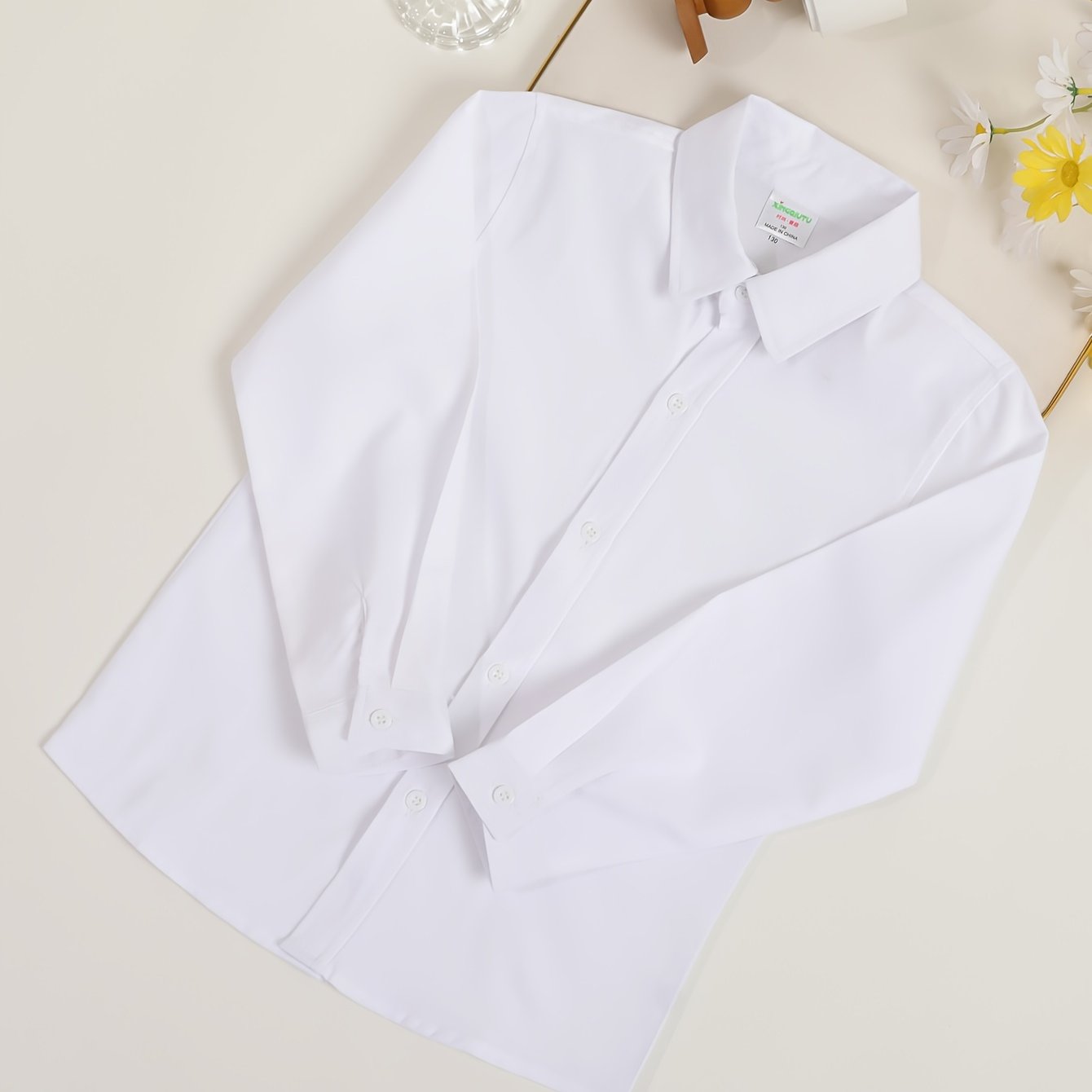 Children's Long-sleeve Shirt, Student Performance, School Uniform