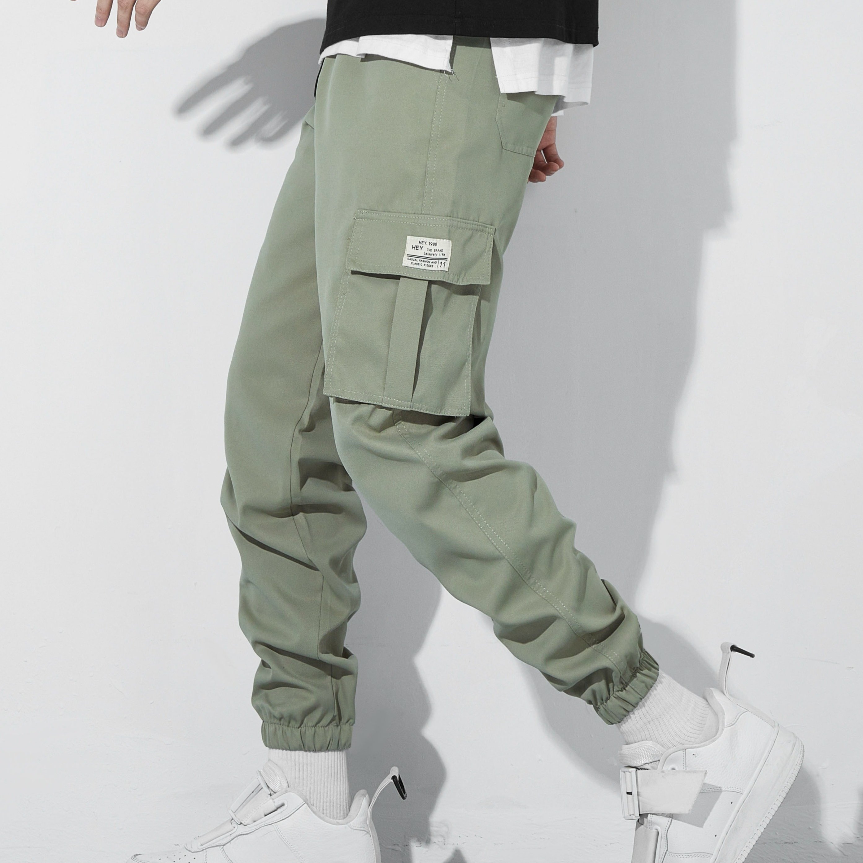 NEW CASUAL STYLE FOR MEN`S 6 POCKET CARGO PANTS #2191