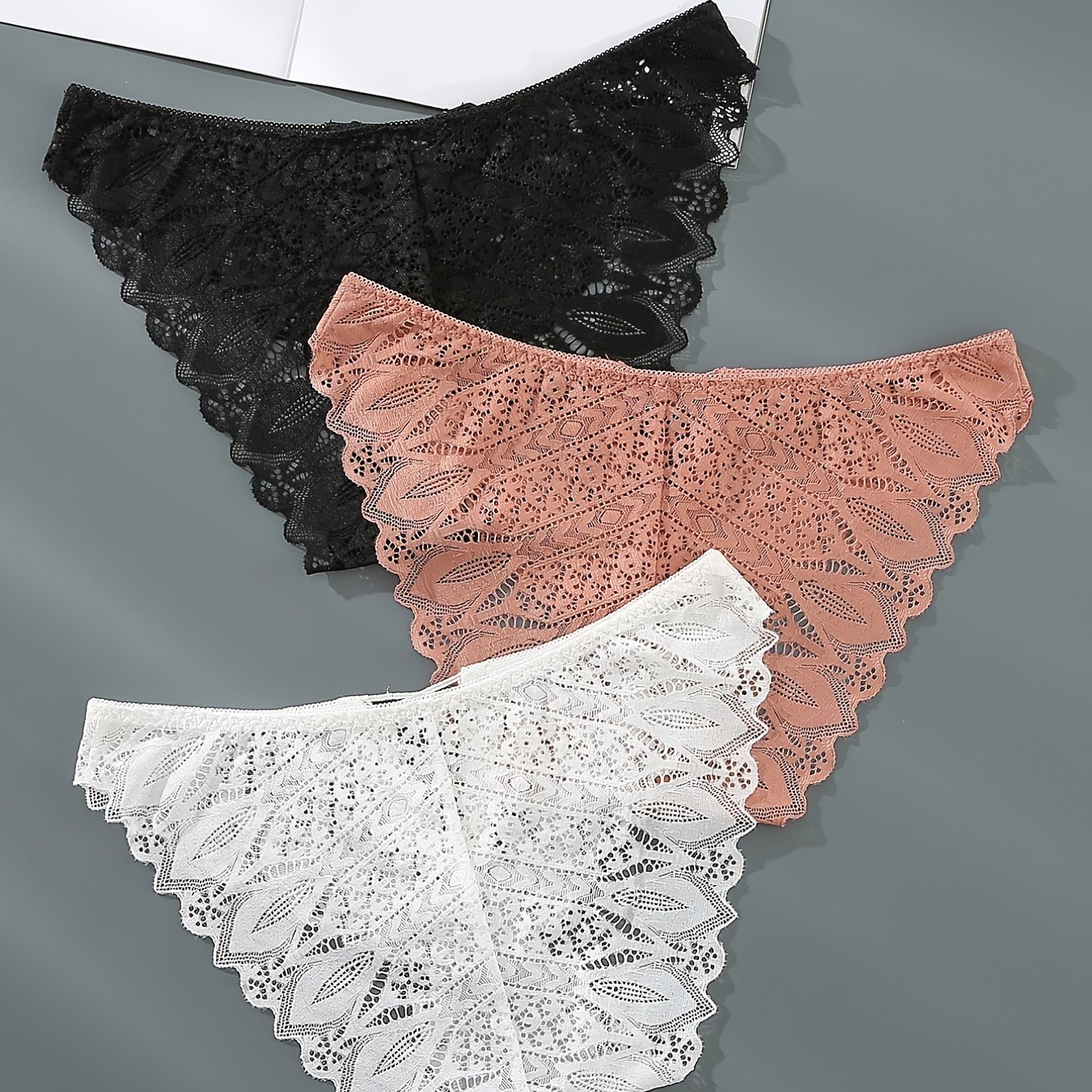 Ribbed Lace Cross Hollow Cheeky Panties Sexy Sheer Low Waist - Temu Greece