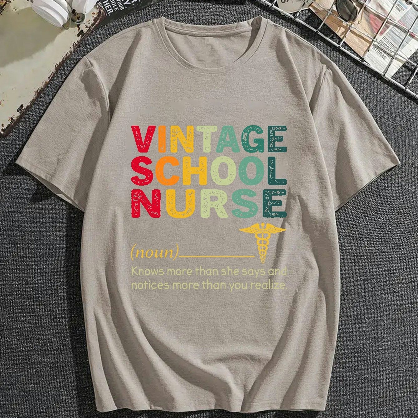 Vintage, school Nurse Vintage Shirt