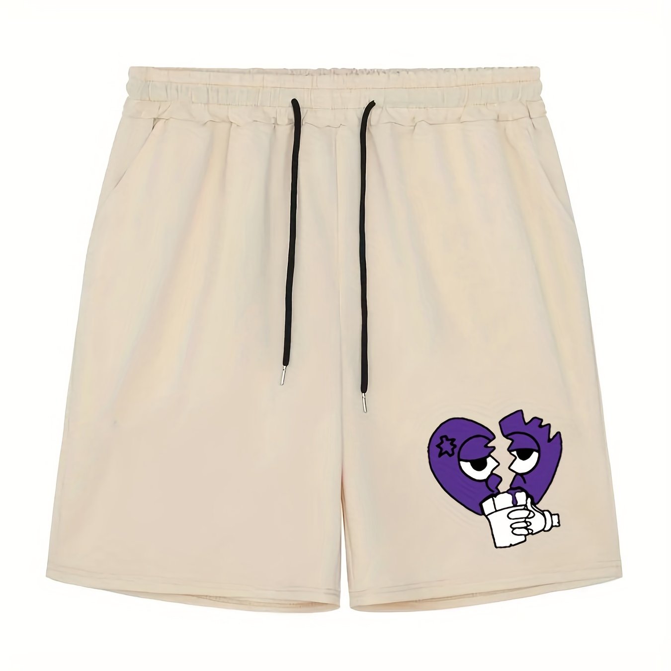 Lonely hearts 2025 drawstring shorts