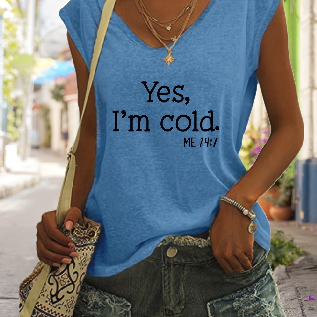 Yes I'm Cold Me 24 7 Shirt 2023