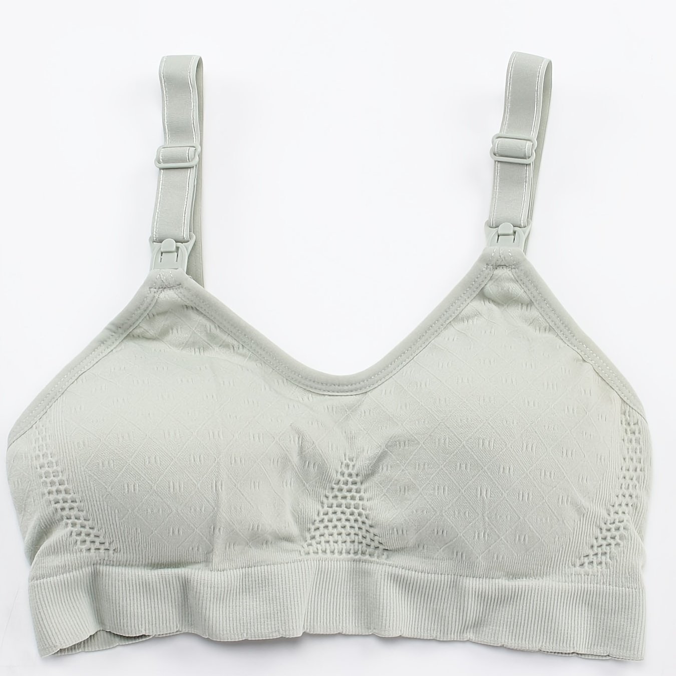 Maternity Breastfeeding Nursing Bras Breathable Front Buckle - Temu