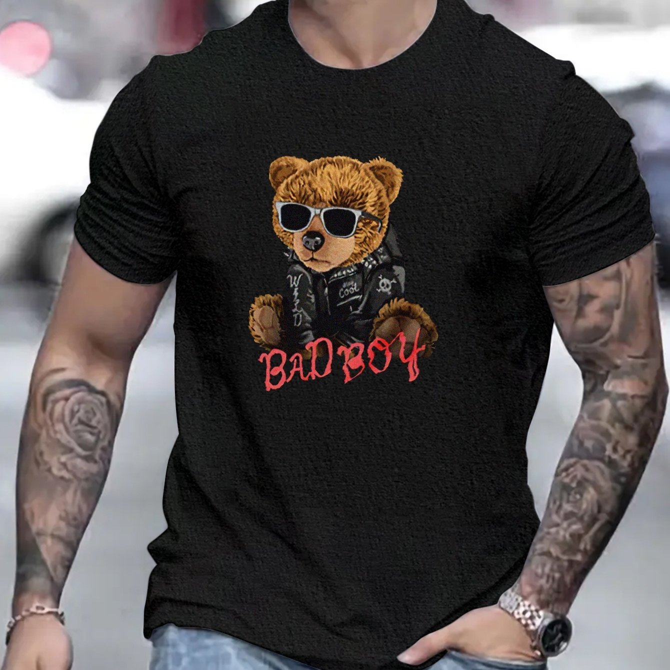 bad boy teddy - Teddy Bear - T-Shirt