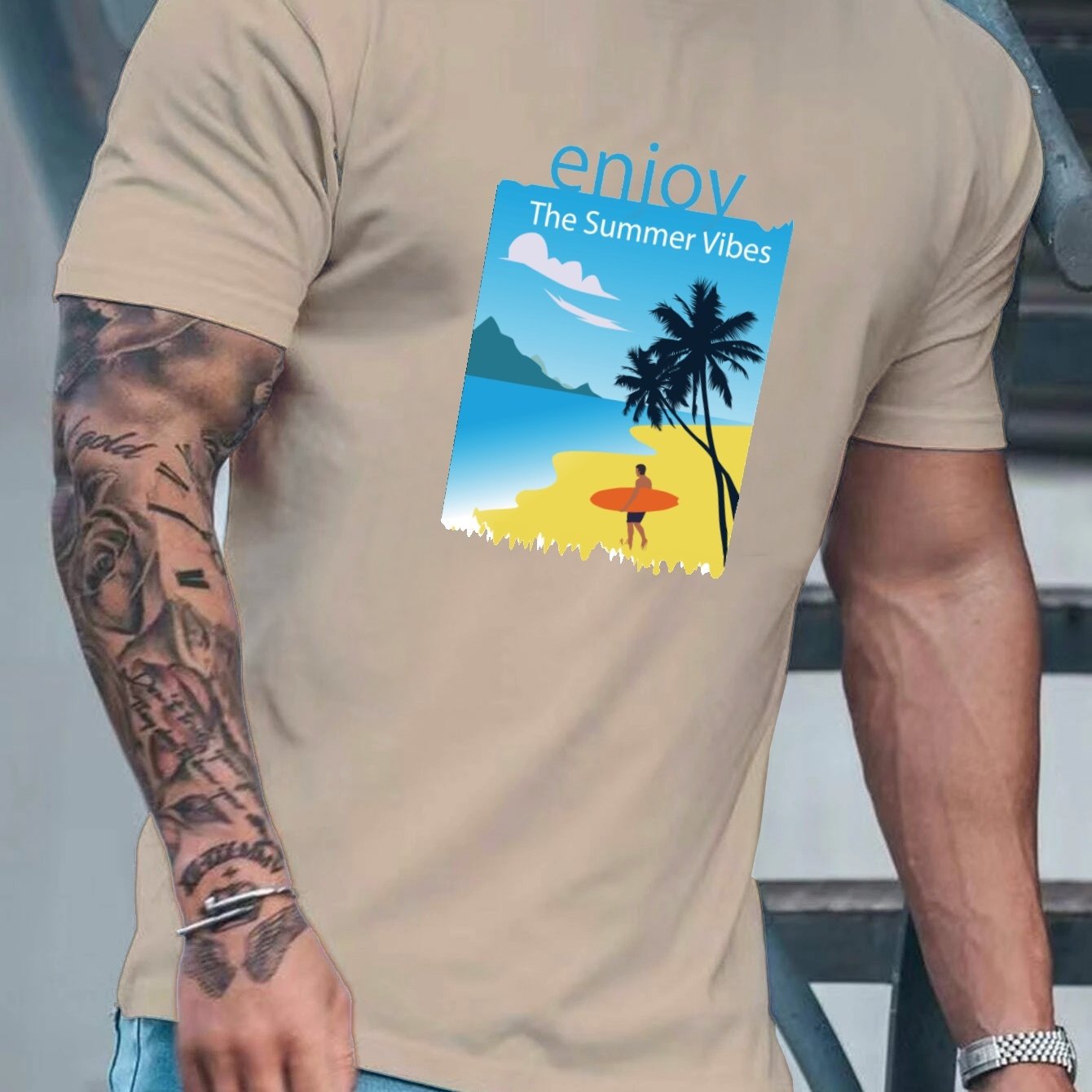 Camisetas gráficas de rosto da moda masculina Plus Size, camisetas  confortáveis ​​e respiráveis ​​para o verão, roupas masculinas largas e  folgadas - Temu Portugal