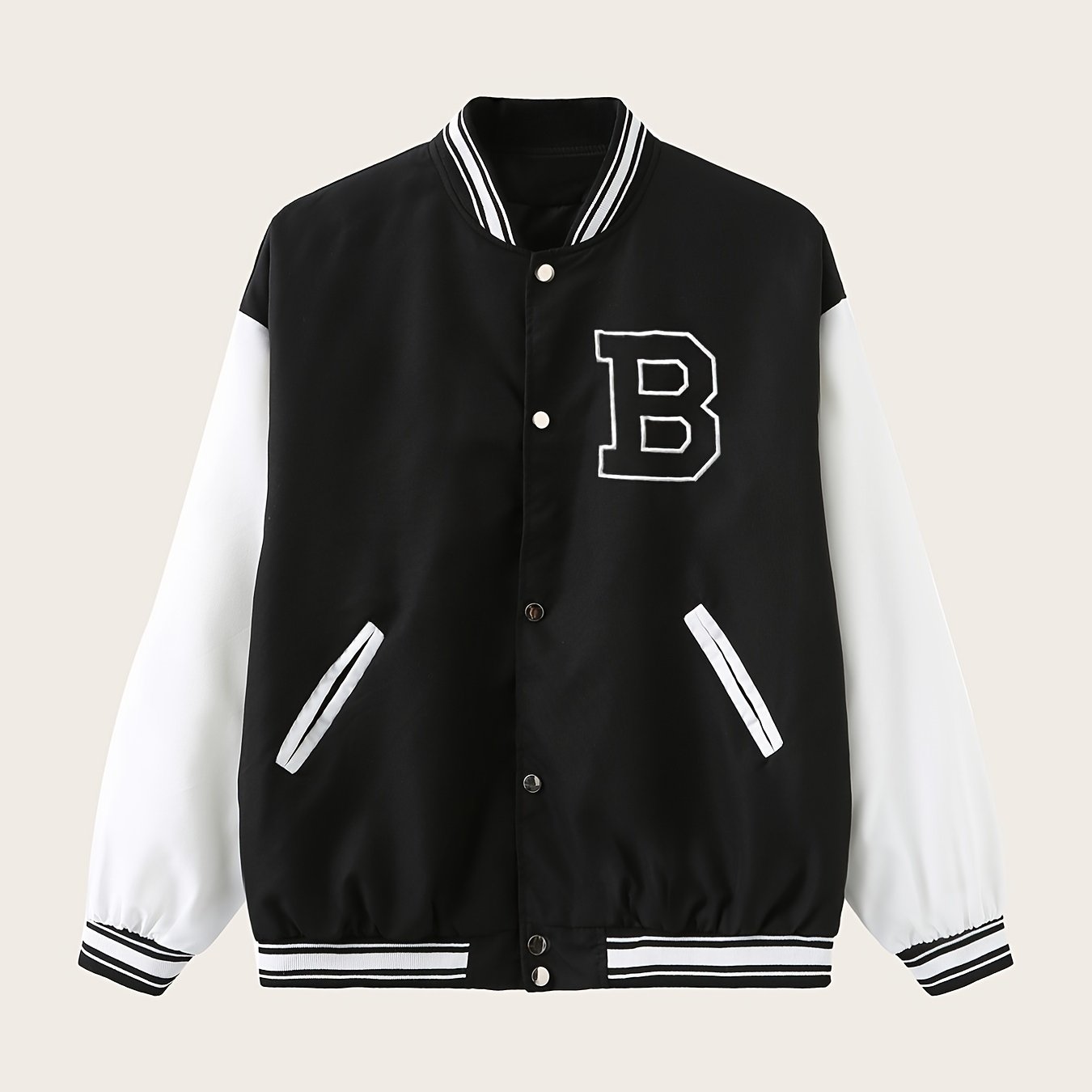 Men's College Varsity Jacket Baseball Vintage Leatherman Jacket Casual ...