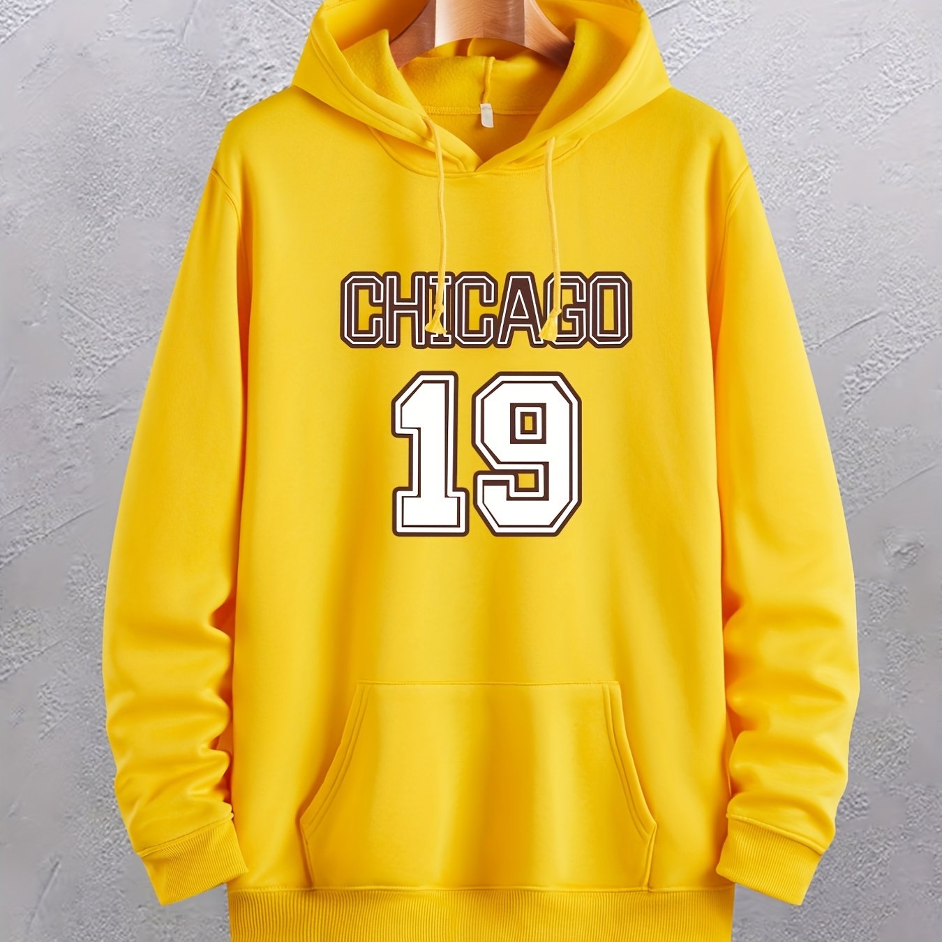 Men s chicago 48 26cm Print Fleece Hoodie Comfy Stretch Drawstring men-s-chicago-48-26cm-print-fleece-hoodie-comfy-stretch-drawstring