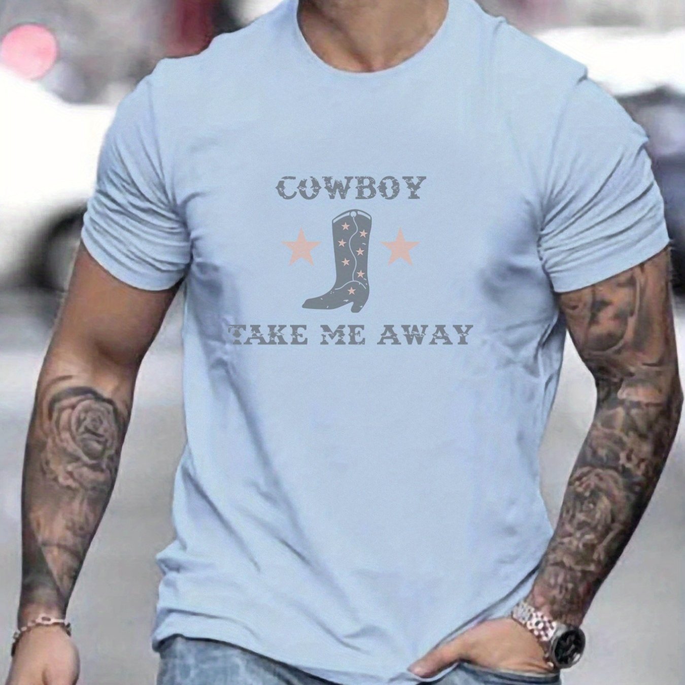 Cowboy Take Me Away T-Shirt Western Quotes Cowboys And Boots