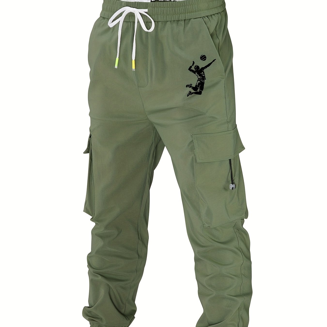 Multi Pocket Drawstring Cargo Pants, Men's Casual Cargo Pants For Summer  Autumn Outdoor