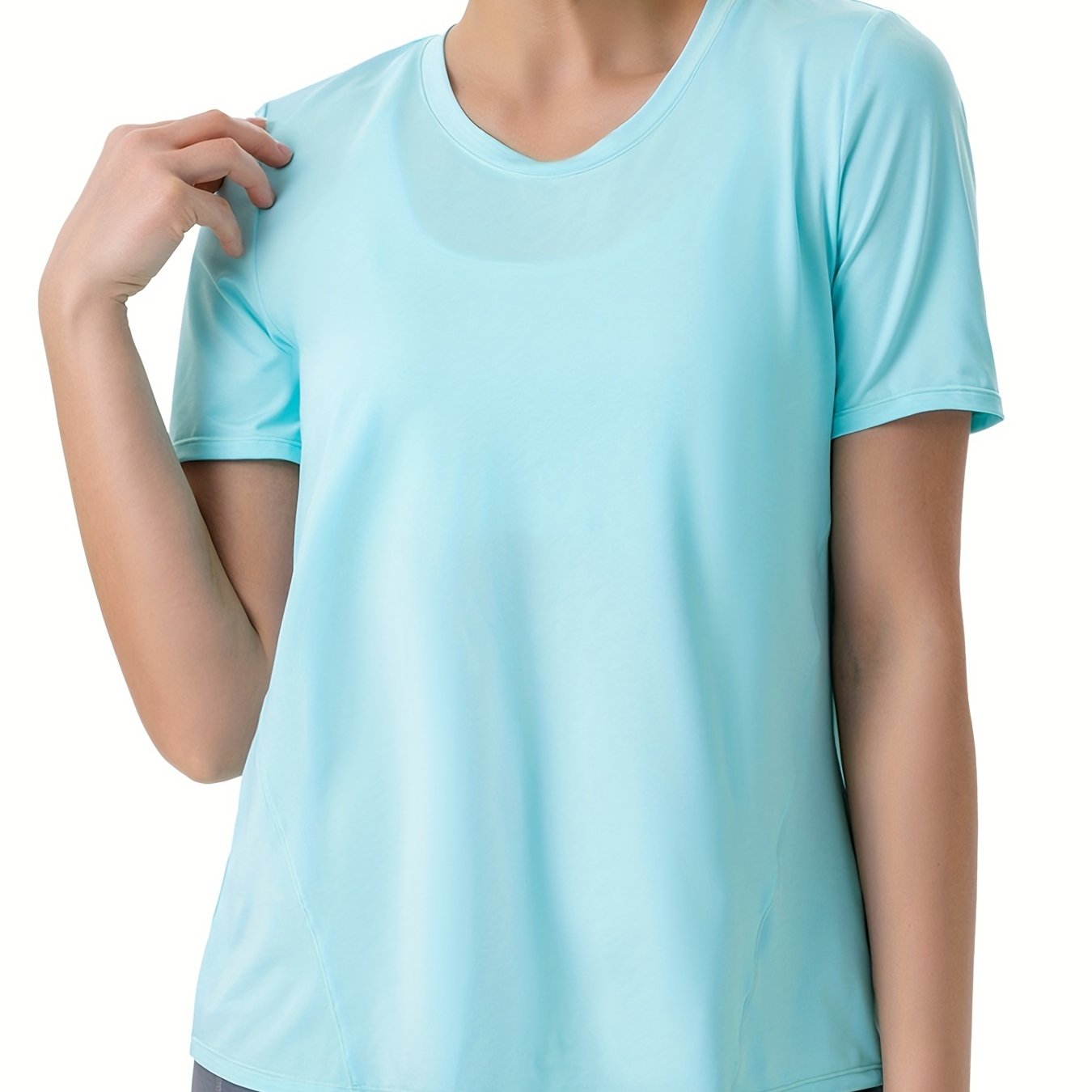 Camiseta Técnica Mujer Cuello Redondo 