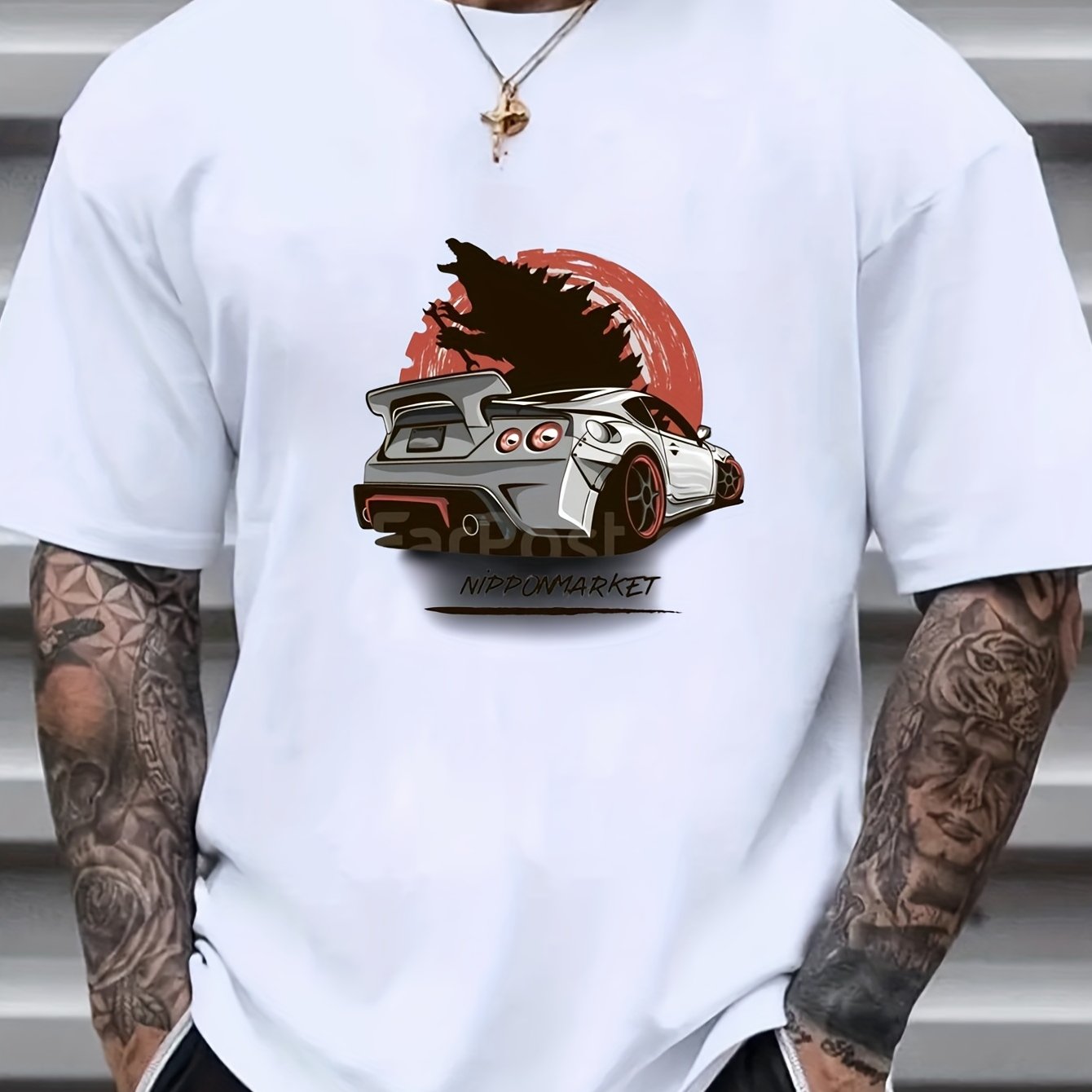 Men's Plus Size Car Graphic Tees For Summer, Oversized Casual T-shirts With  Round Bottom, Men's Clothings - Temu United Arab Emirates