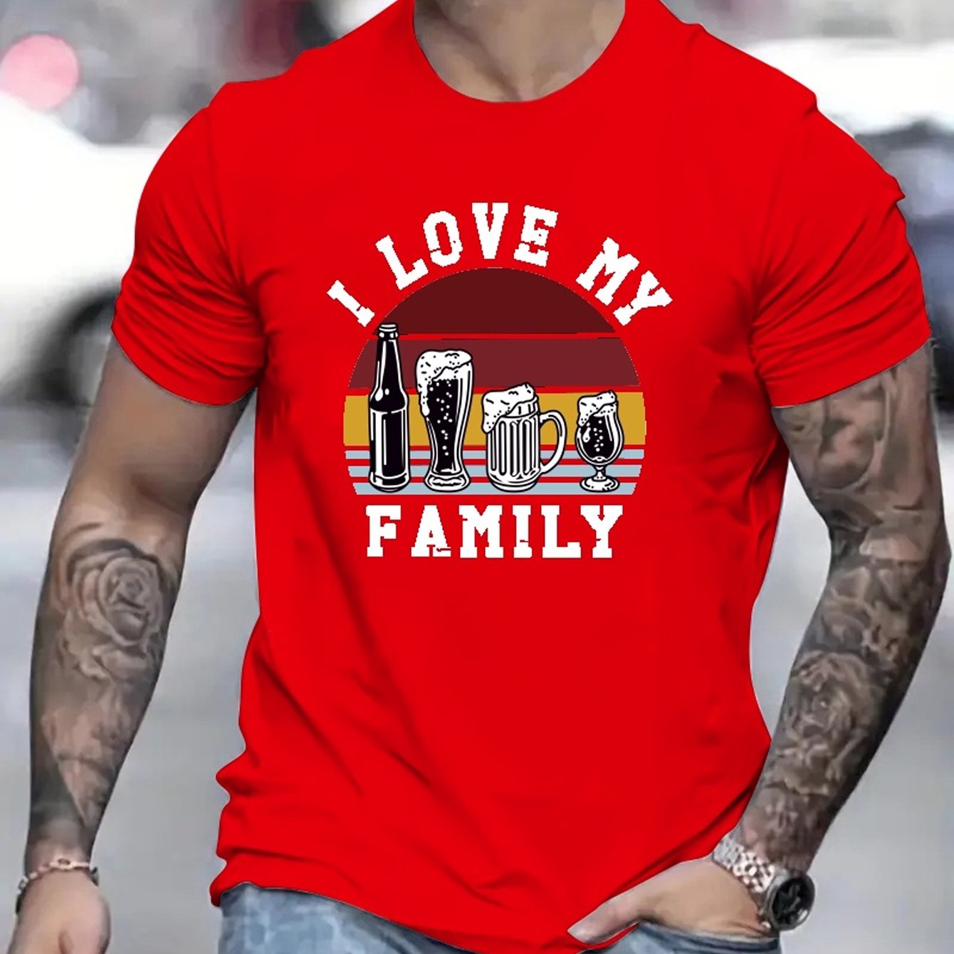 i love my family shirt design