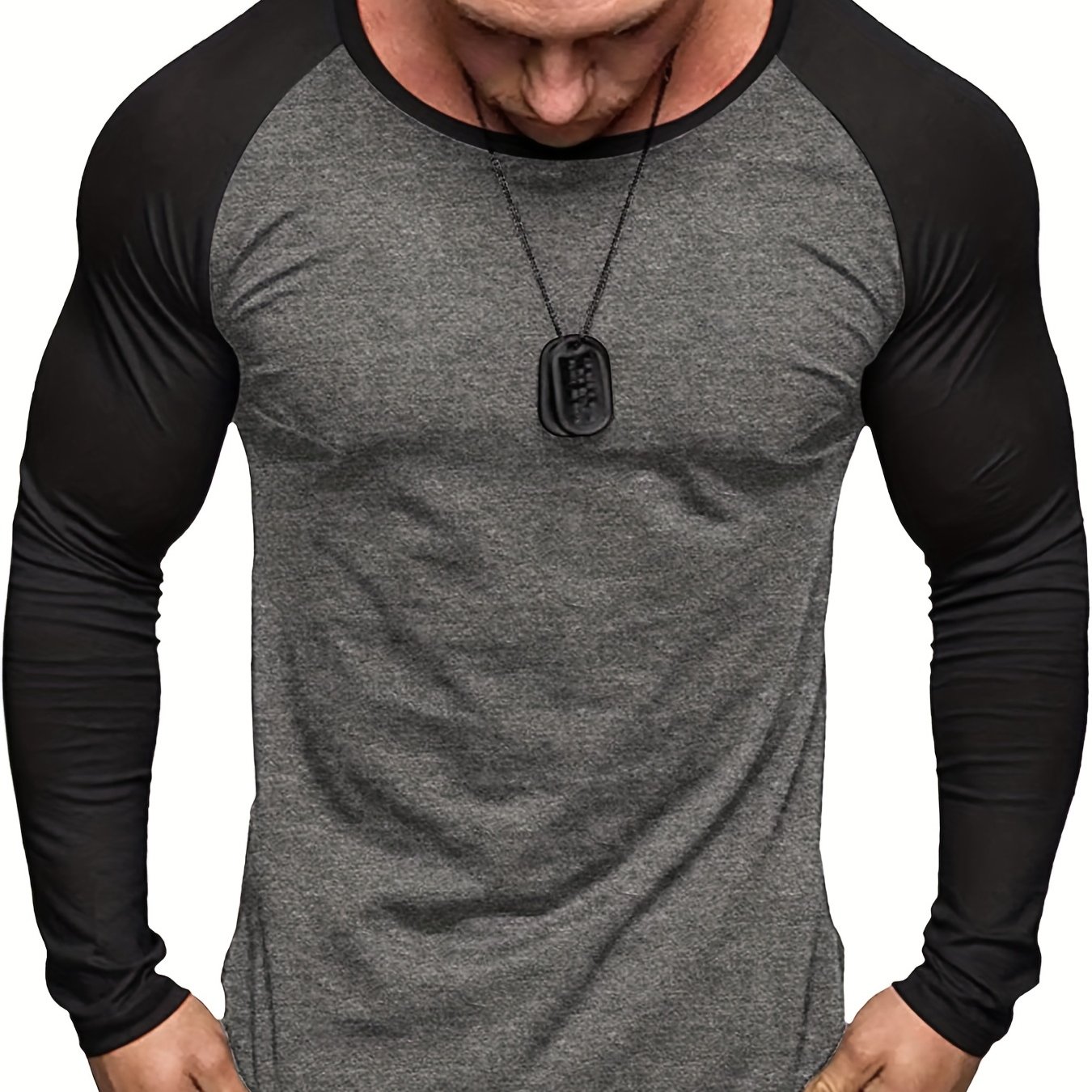 Men's Reglan Summer Fashion Long Sleeve T shirt - Temu Canada