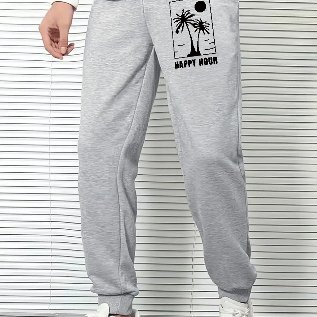 Elegante Pantalón Chándal Estampado Gráfico Chicago Hombre - Temu Spain