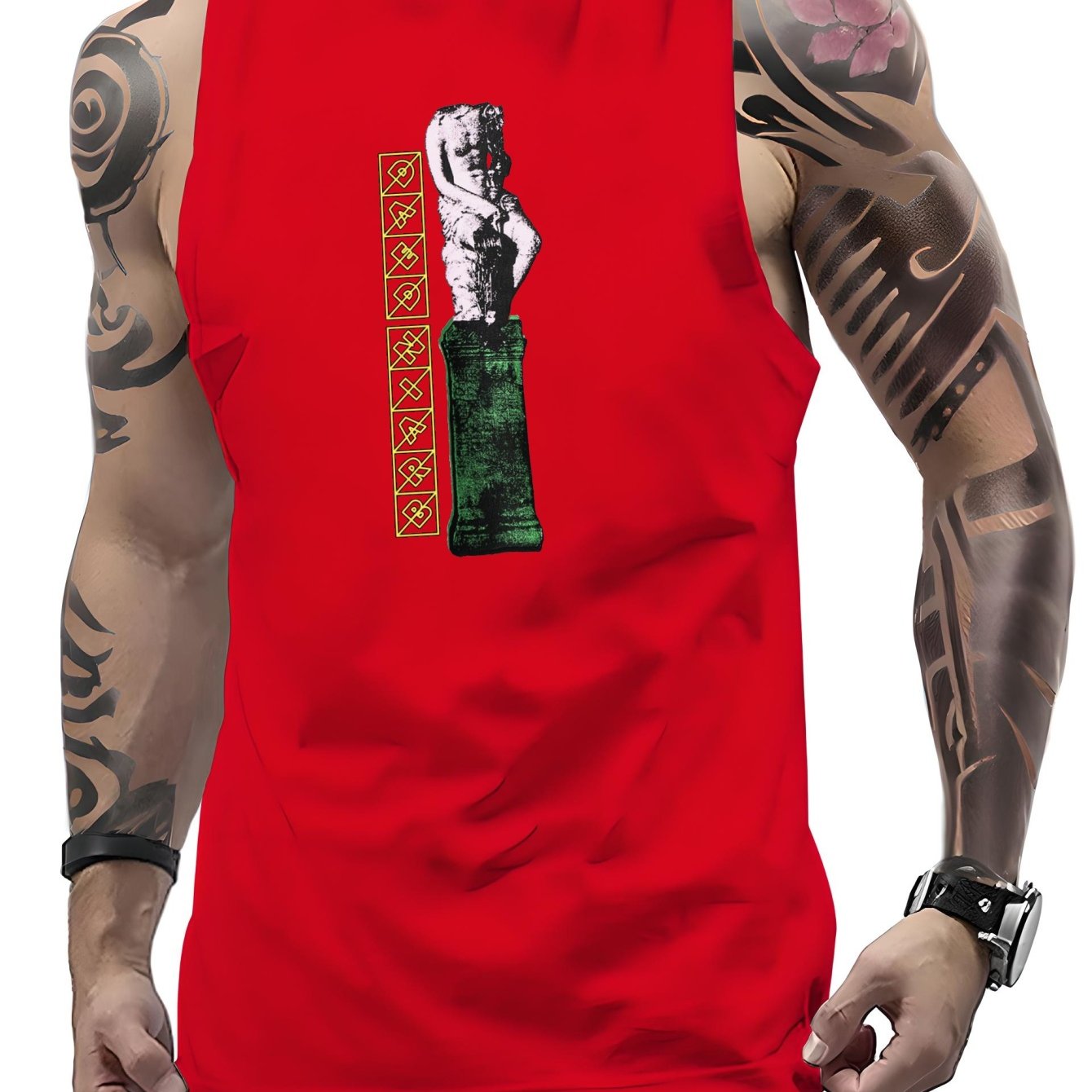 Men s A Shirt Tanks Dry Fit Sleeveless Tank Top Lightweight Active 