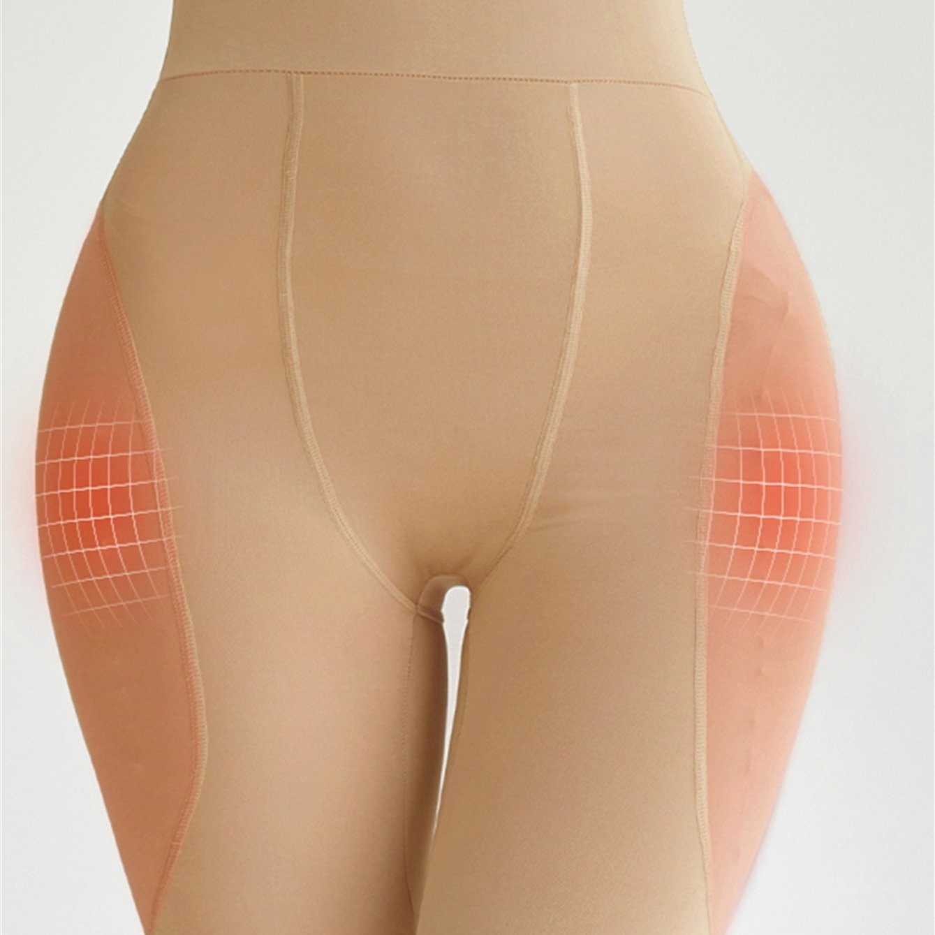 Seamless Solid Shaping Shorts Tummy Control Compression - Temu Germany