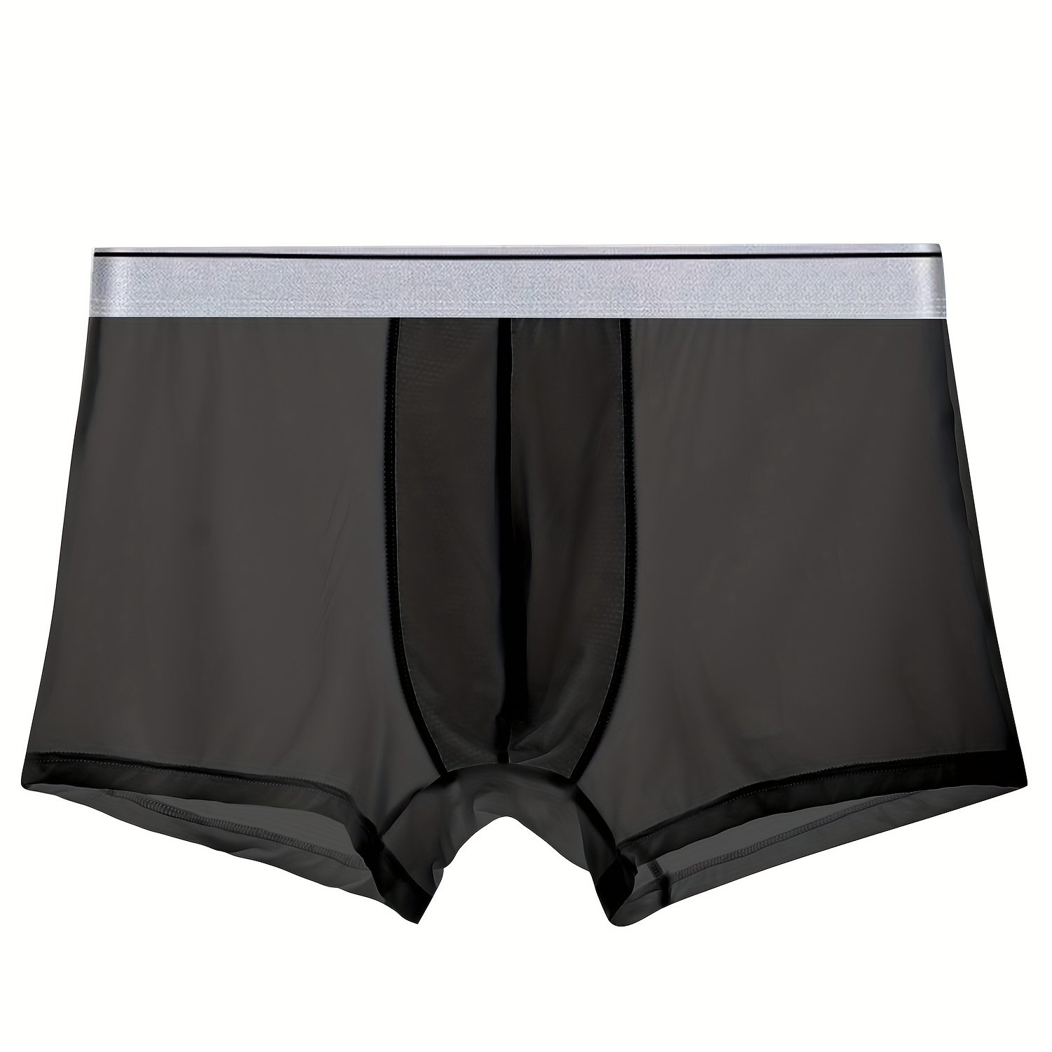 Mens Underwear Briefs Thin Man Nylon Briefs for Men Ice Silk Men Underwear  Mens Swim Briefs Breathable Quick Dry (Color : Gray, Size : XXXL) :  : Clothing, Shoes & Accessories