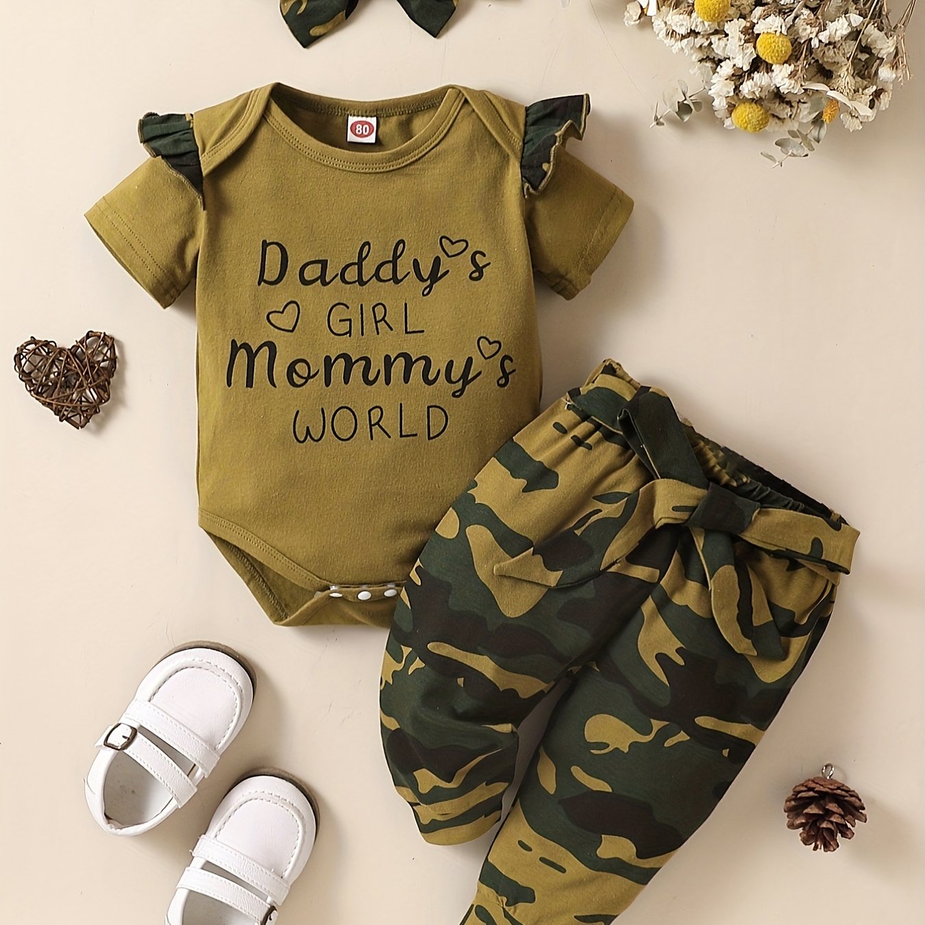 Daddy's girl 2024 army outfit