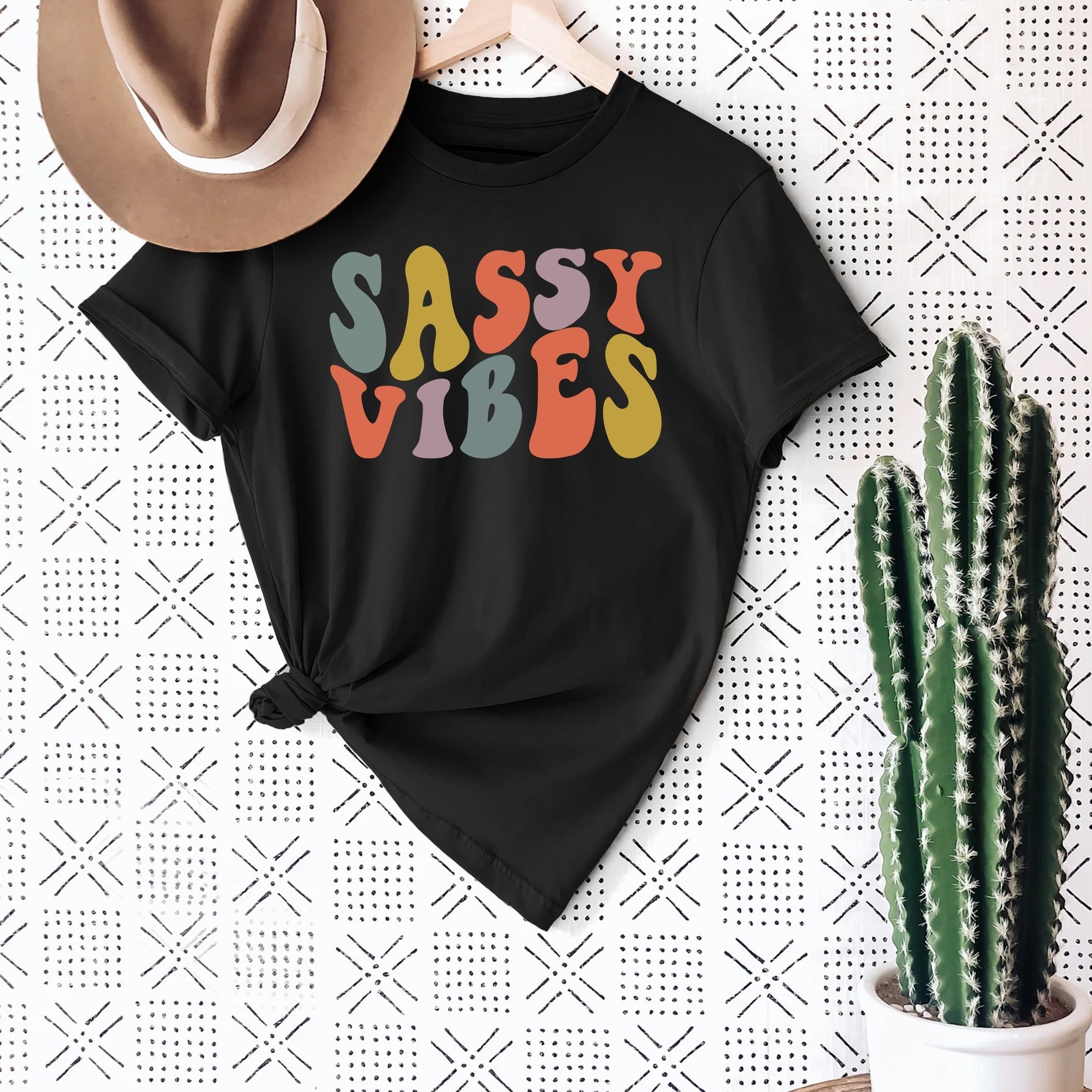 girls-round-neck-short-sleeve-trendy-casual-t-shirt-sassy-vibes-graphic
