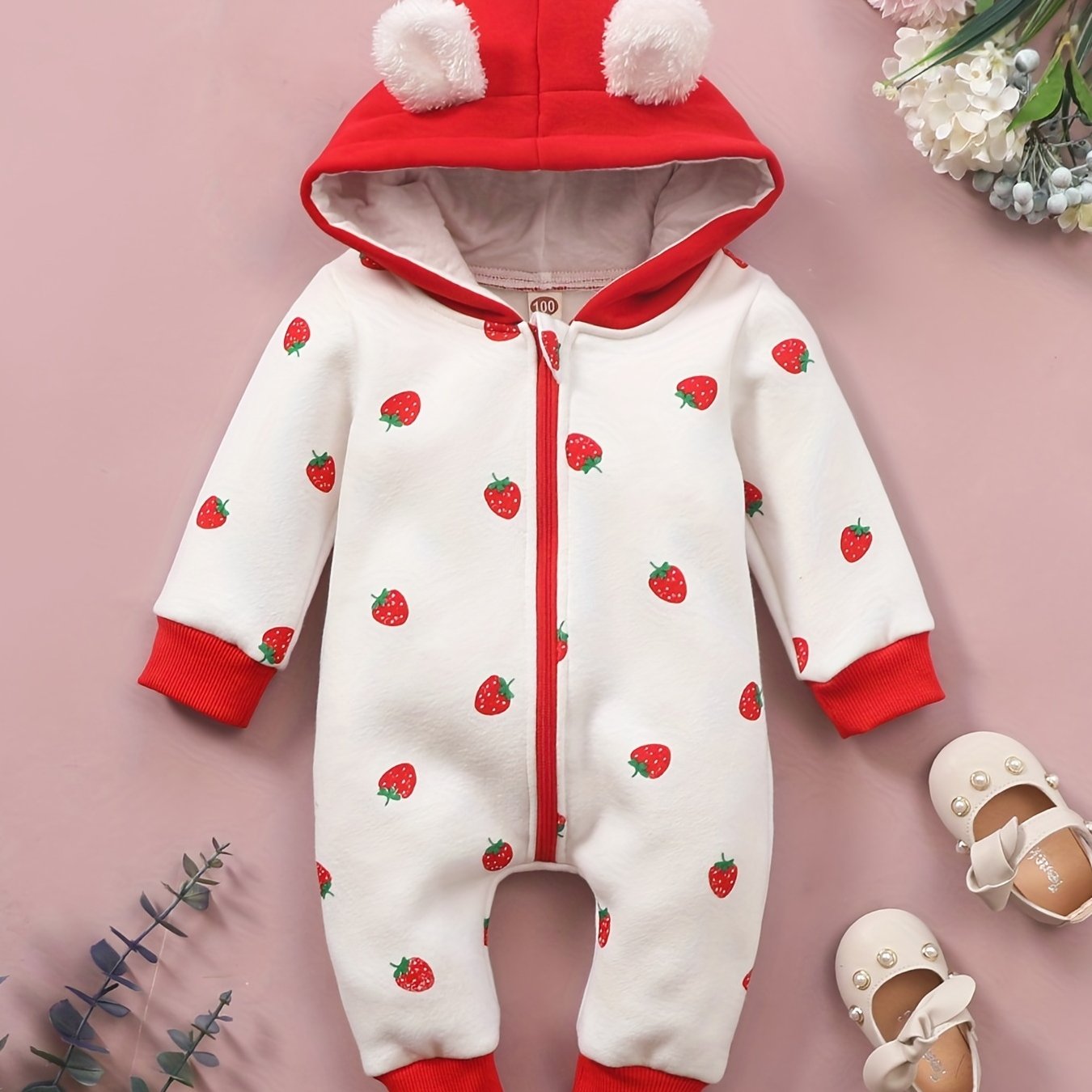 Baby clearance winter romper