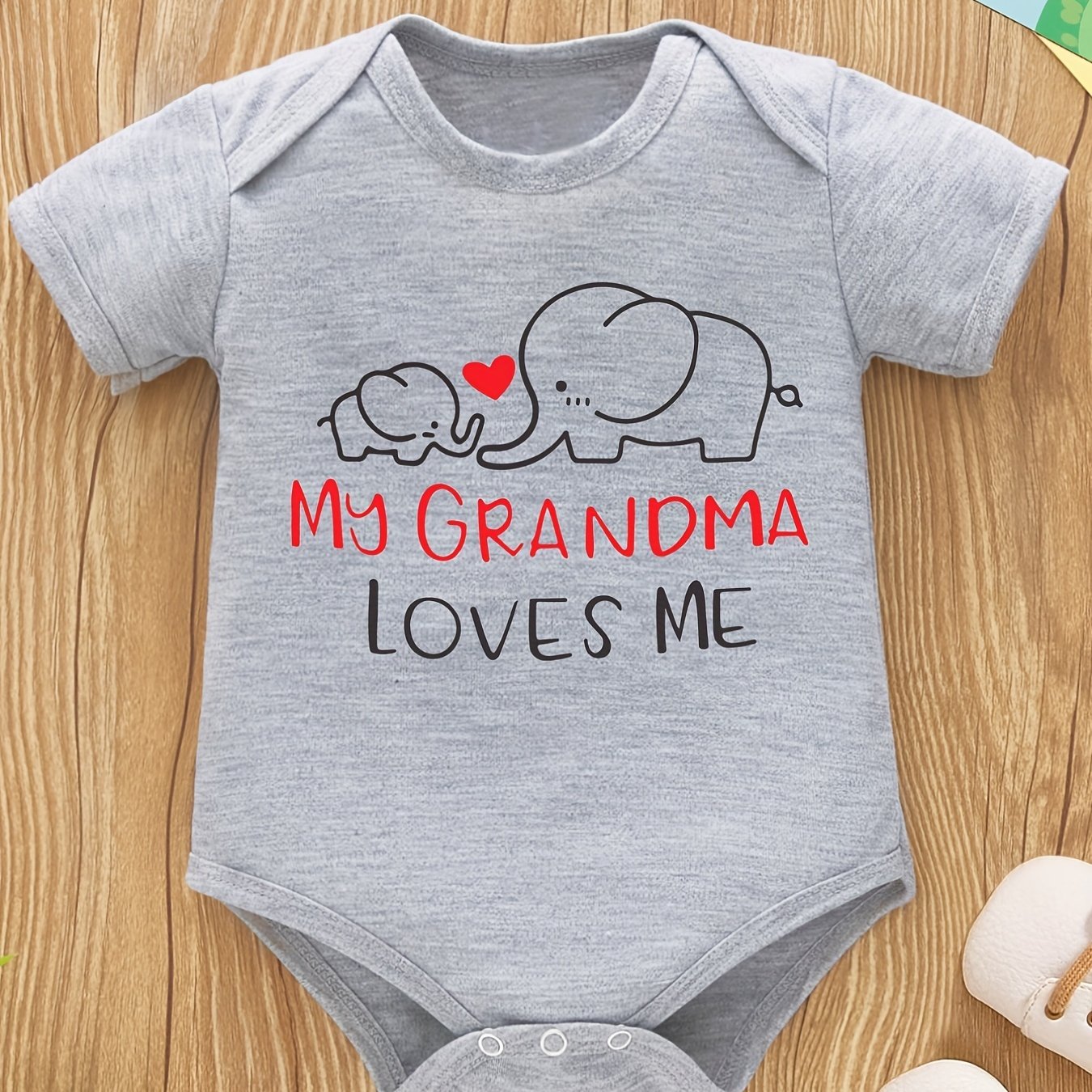 Unisex elephant hot sale baby clothes