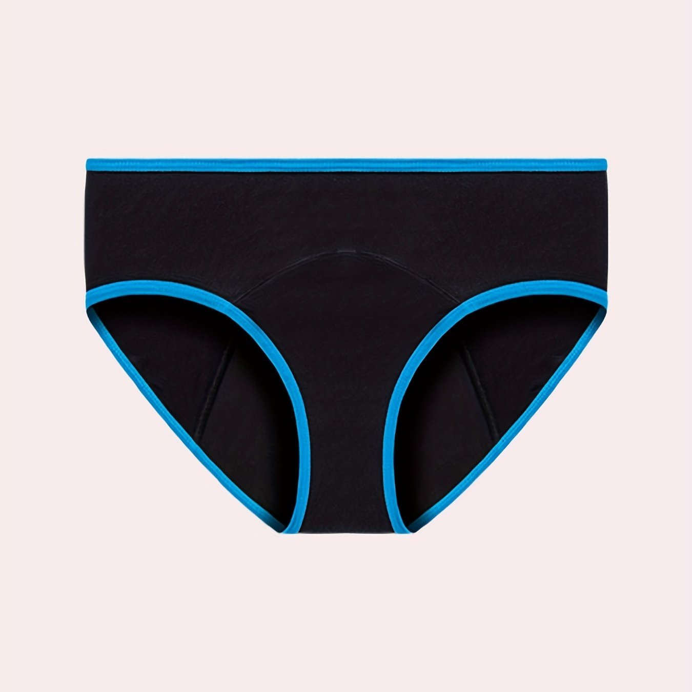 Plus Size Casual Period Underwear Women's Plus Colorblock - Temu Canada