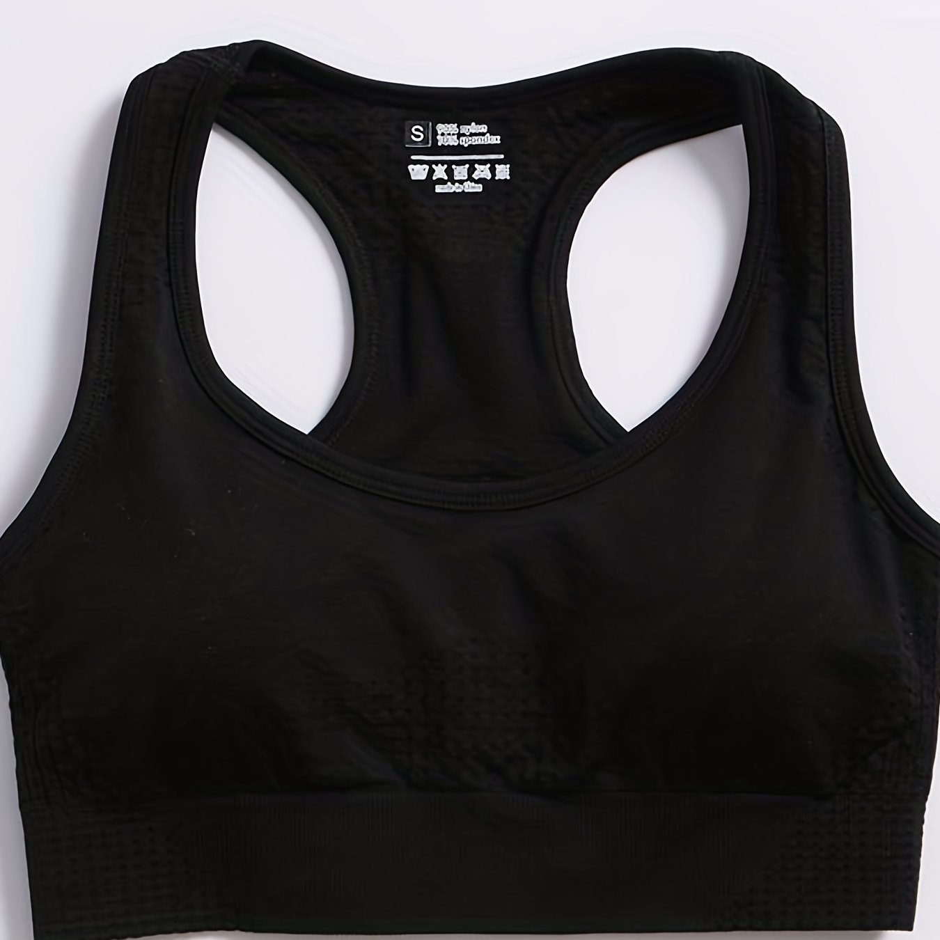 Image of Women's Sports Bra Removable Padded Yoga Tank Top Sleeveless Fitness Workout Running Cropped Top