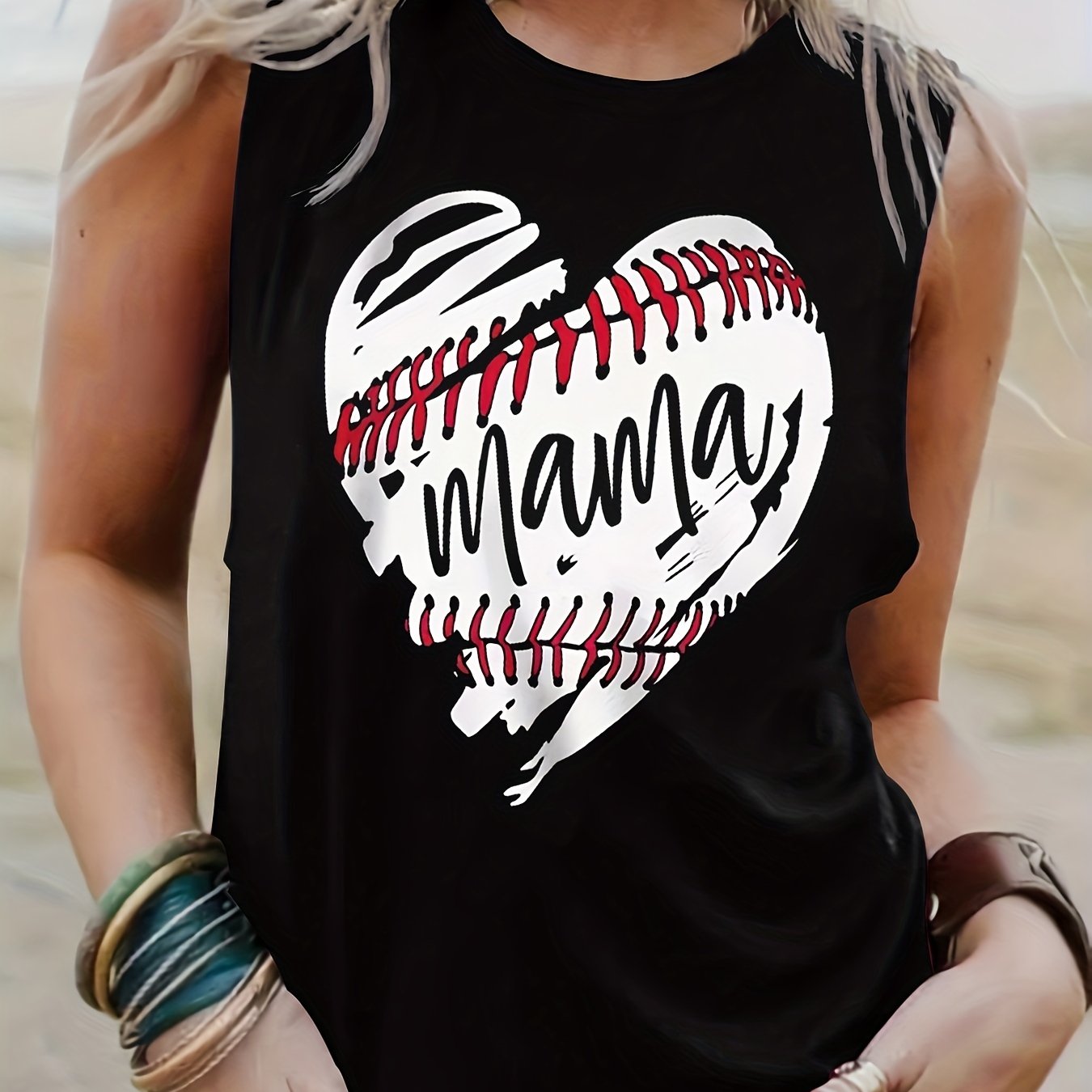 Camiseta sin Mangas con Estampado de béisbol para Mujer, Camiseta Tricolor  de Verano Body Manga Larga Mujer Color Carne (Grey, S): : Moda