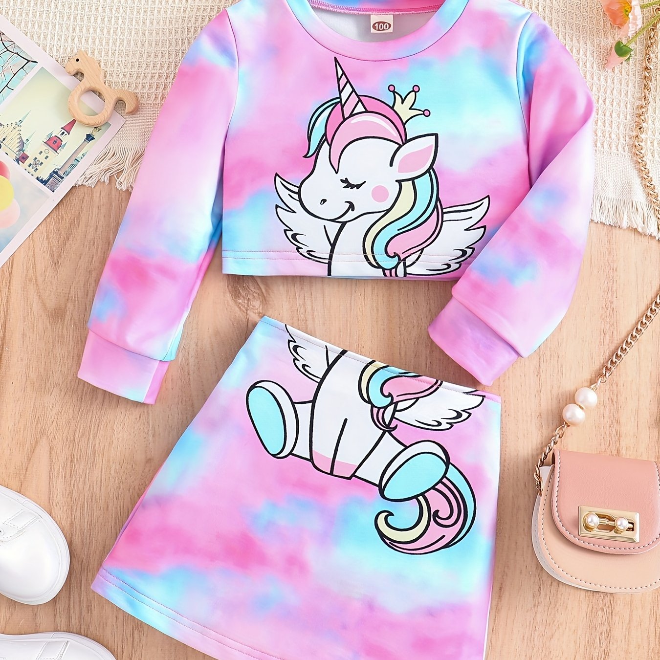 Sweater on sale crop unicorn