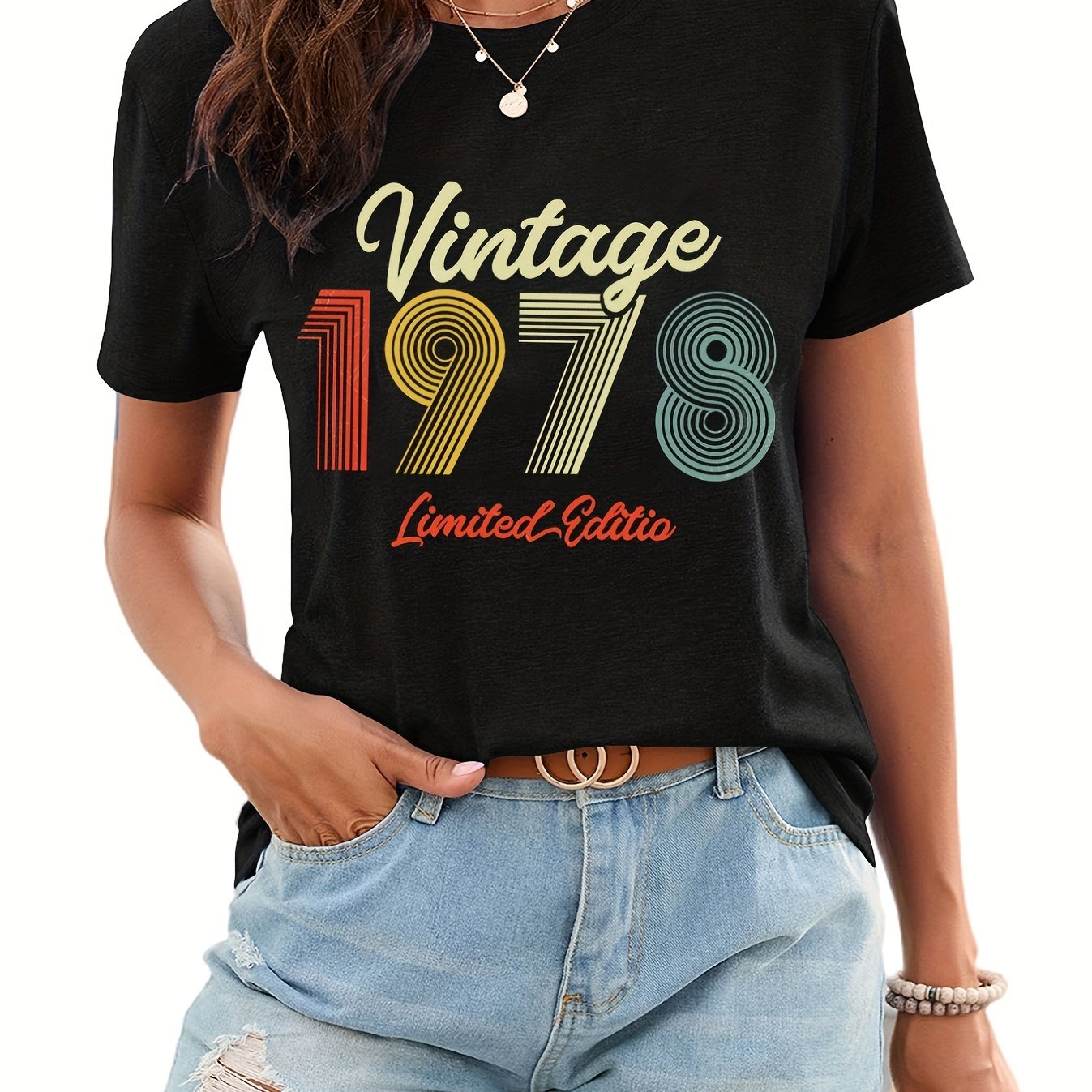 1978 t shirt ladies