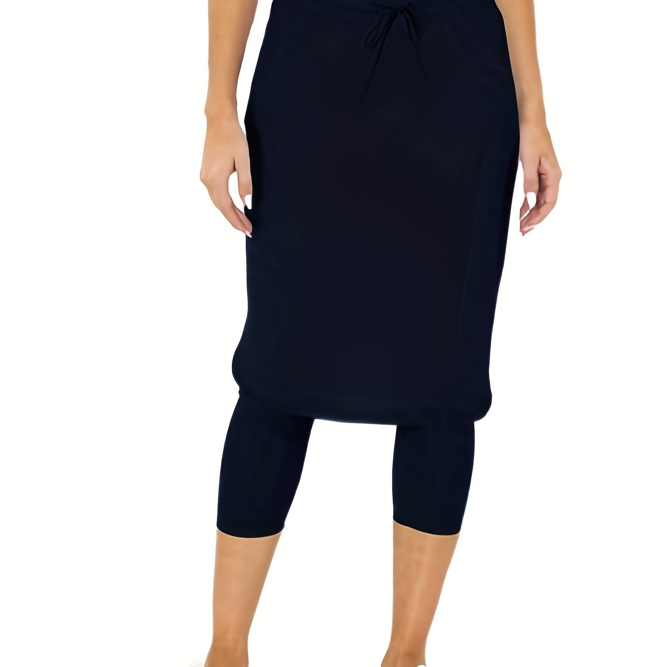 Women's Blue 2-in-1 Tennis Skirt with Capri Pants - Fashionable Sports  Skort with Slant Pockets for Hiking and Golf - Comfortable and Stylish  Activewe