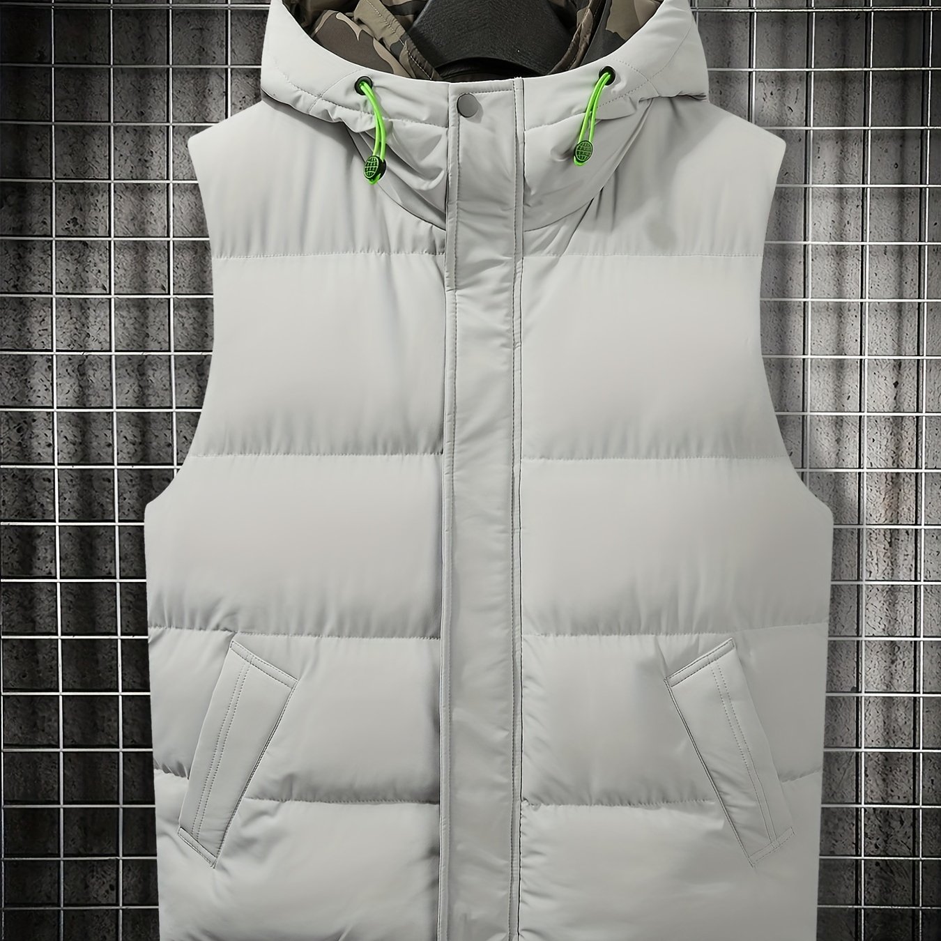 tarzımsüper Large Size New Season Warm Plush Vest Zippered 2