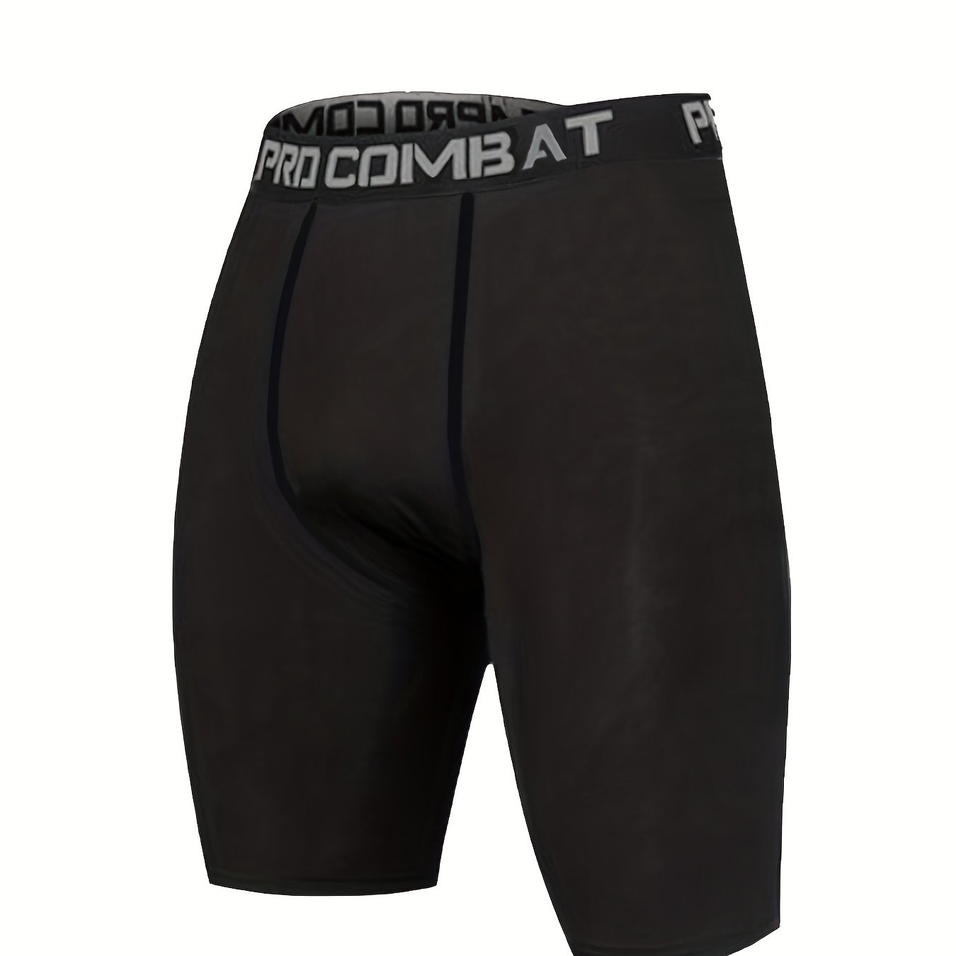 Men's Pro Combat 9 Compression Shorts - White